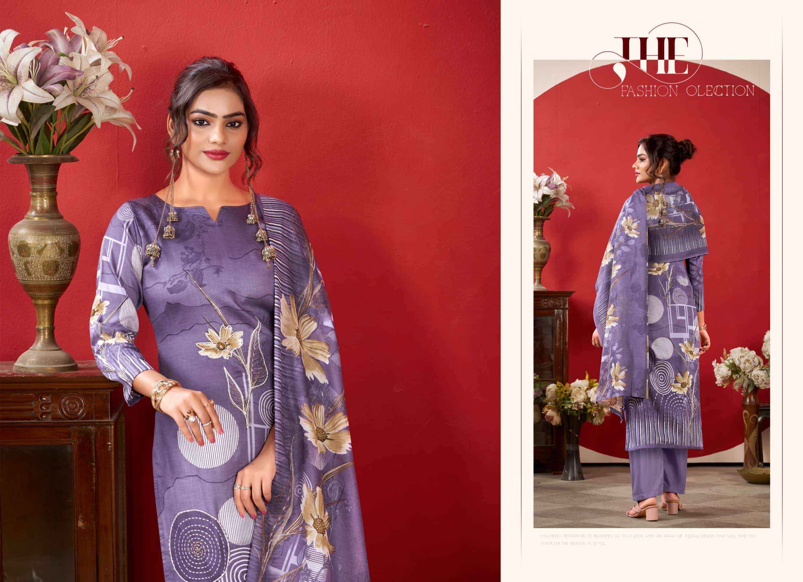 Zulfat Roshni Vol 2 Pure Jam Cotton Salwar Kameez _ Surat Wholesale Market Price ( 4 Pcs Catalog )