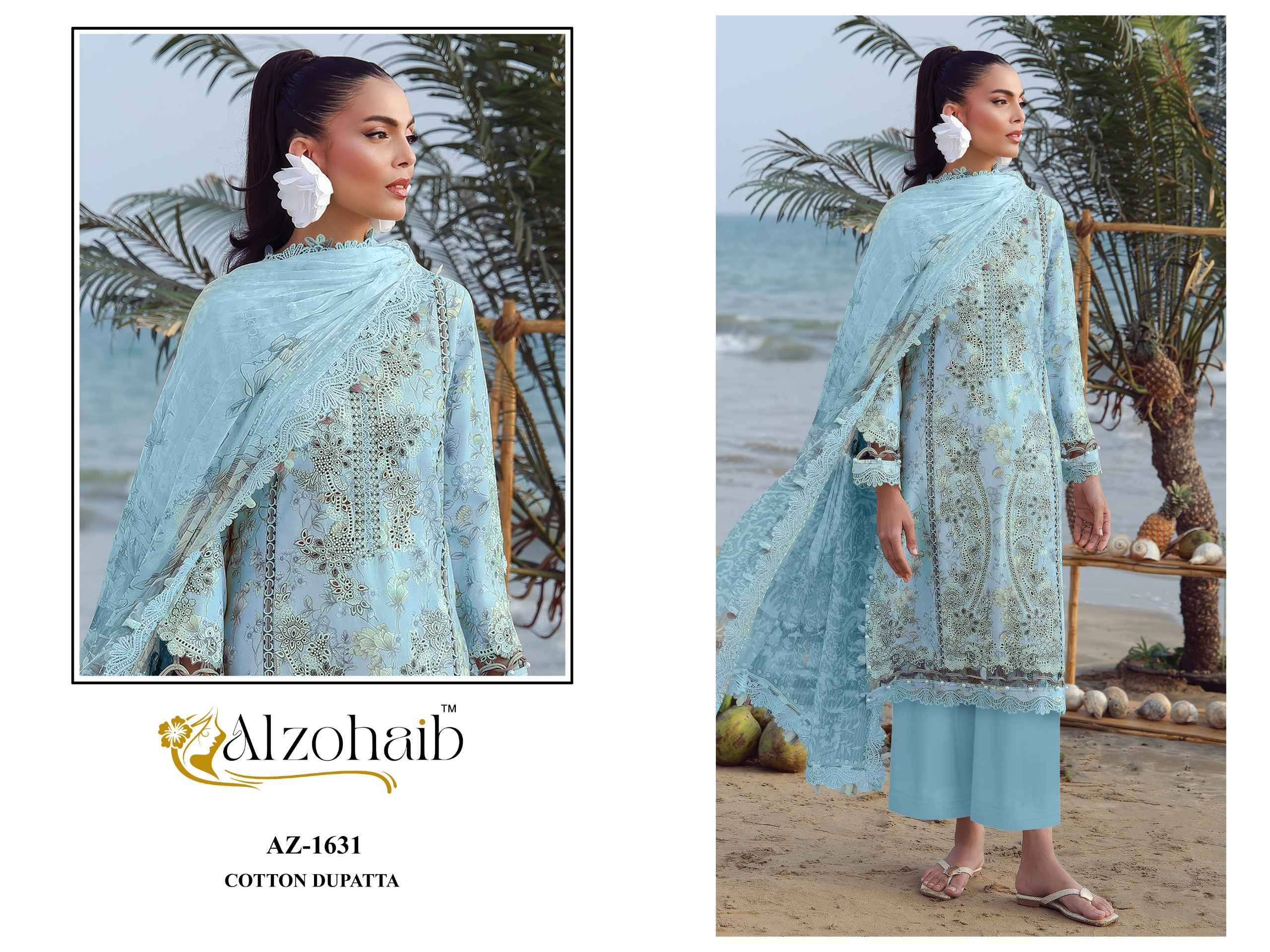 Al Zohaib Elaf Vol 1 Cotton Salwar Kameez 4 Pcs Catalog 
