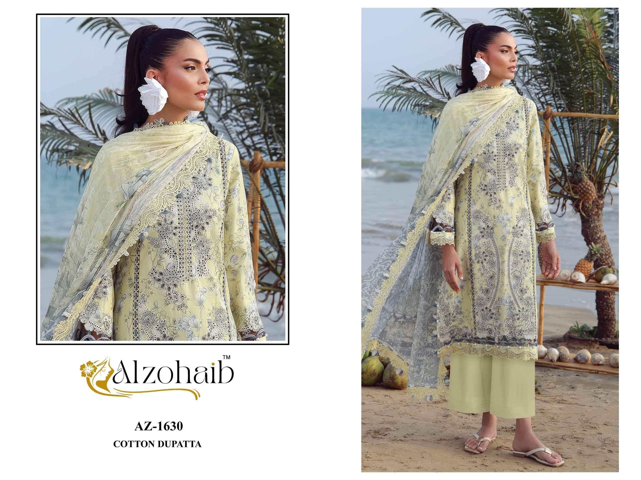 Al Zohaib Elaf Vol 1 Cotton Salwar Kameez 4 Pcs Catalog 