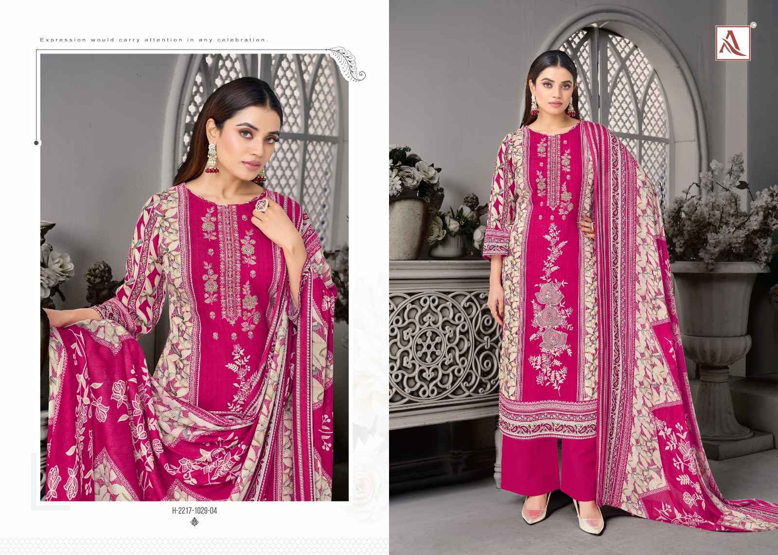 Alok Rihaana Edition 23 Cambric Cotton Dress Material 6 pcs Catalogue