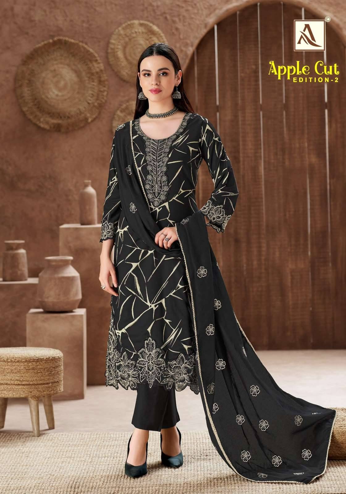 Alok Suit Apple Cut Edition 2 Rayon Dress Material 6 Pcs Catalog | Surat Wholesale Market
