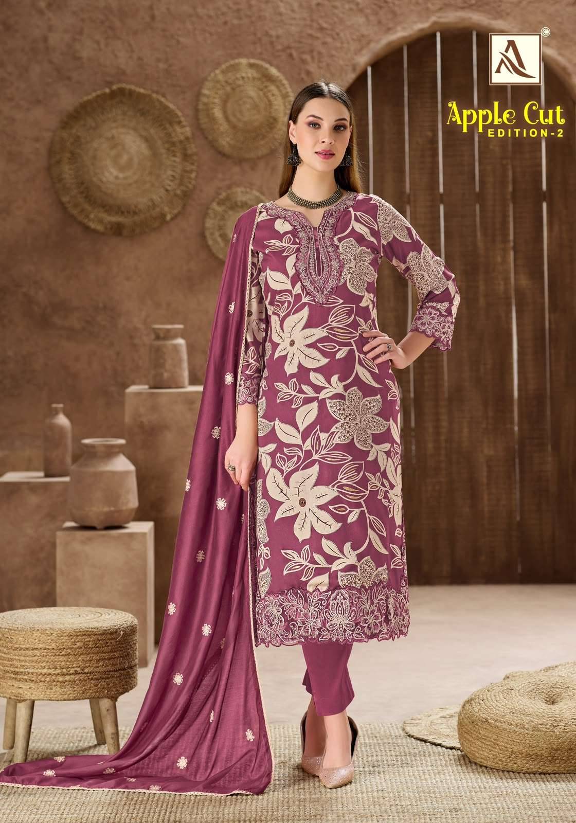 Alok Suit Apple Cut Edition 2 Rayon Dress Material 6 Pcs Catalog | Surat Wholesale Market