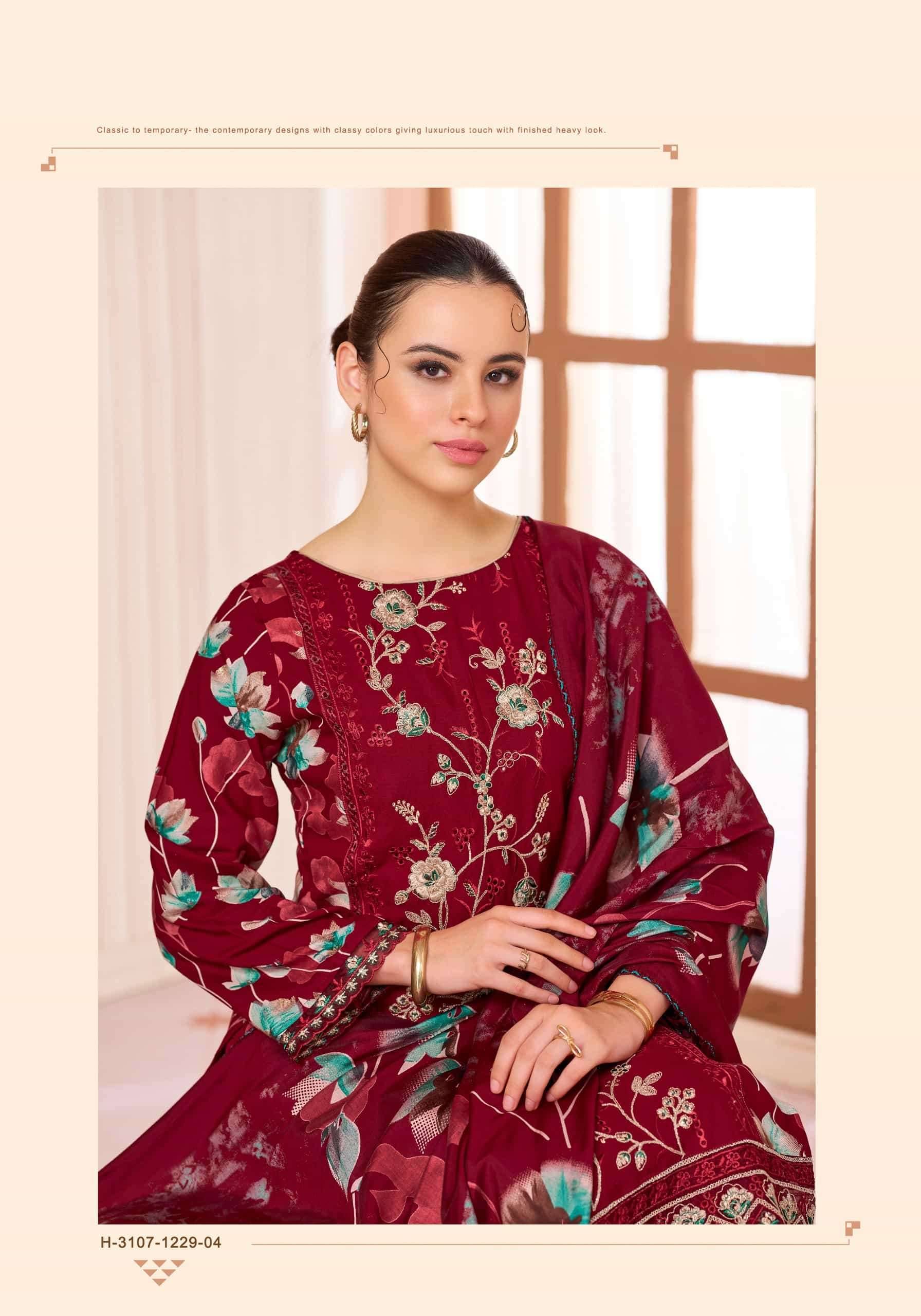 Alok Suit Hafsa Rayon Dress Material 6 Pcs Catalog | Surat Textile Market