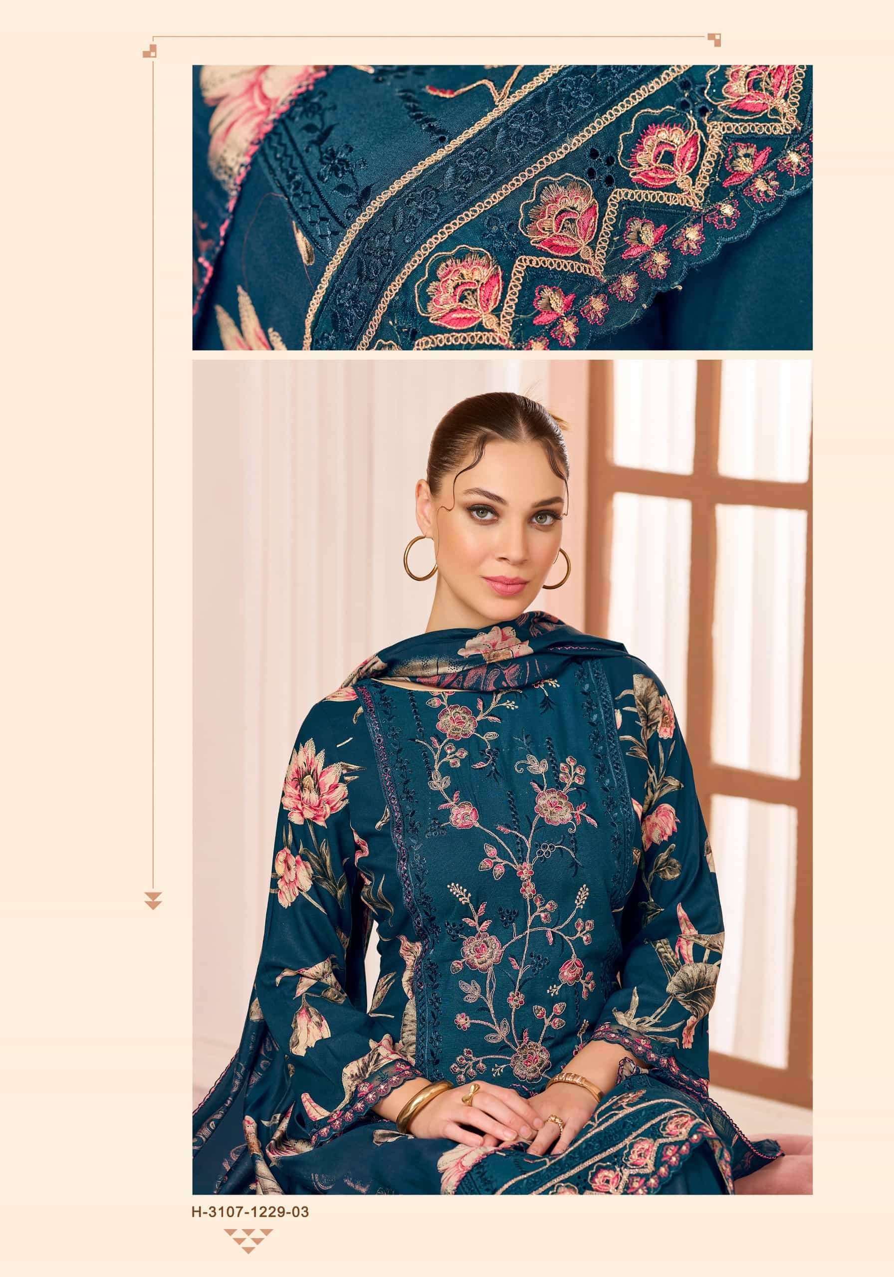 Alok Suit Hafsa Rayon Dress Material 6 Pcs Catalog | Surat Textile Market