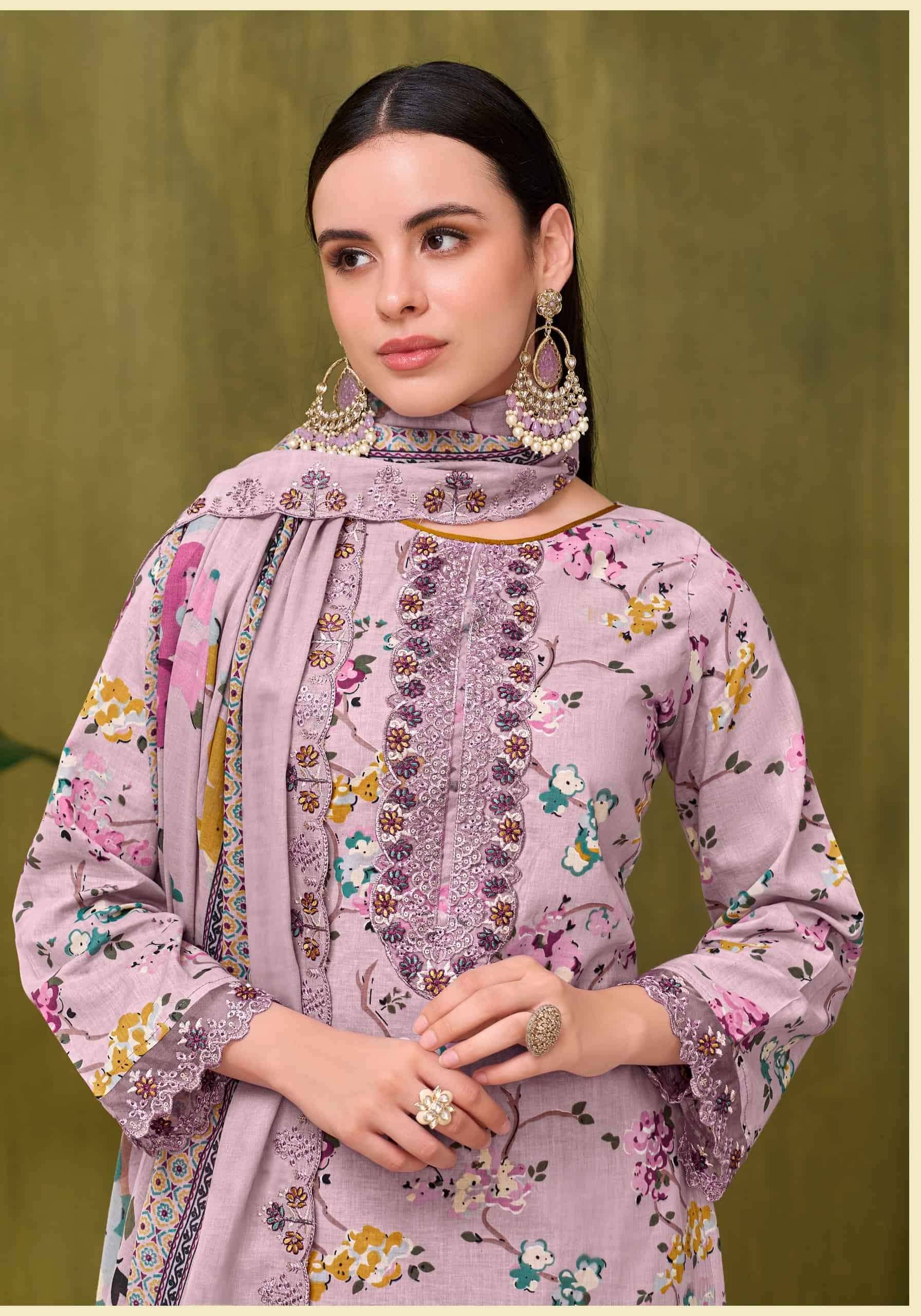Alok Suit Hum Dum Pure Cotton Dress Dress Material 8 Pcs Catalog