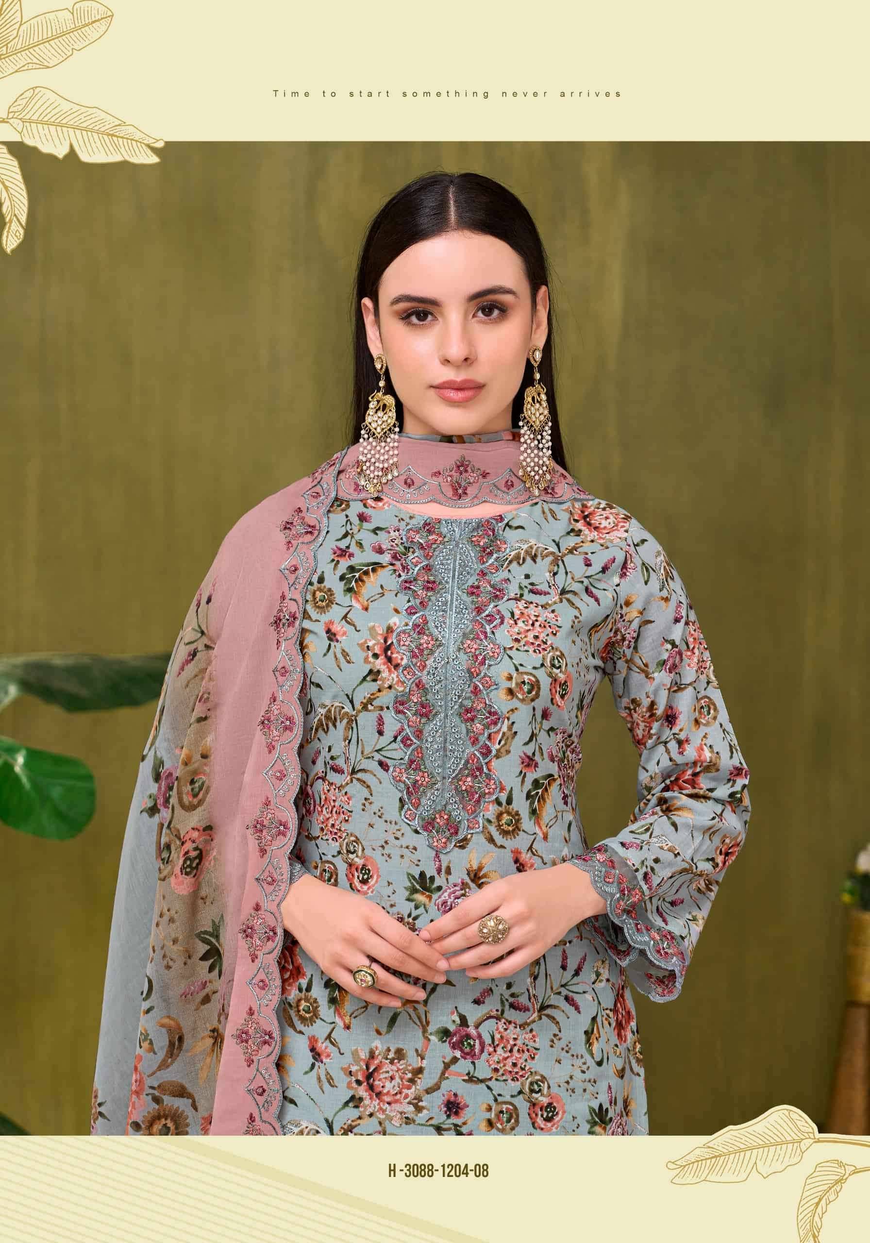 Alok Suit Hum Dum Pure Cotton Dress Dress Material 8 Pcs Catalog