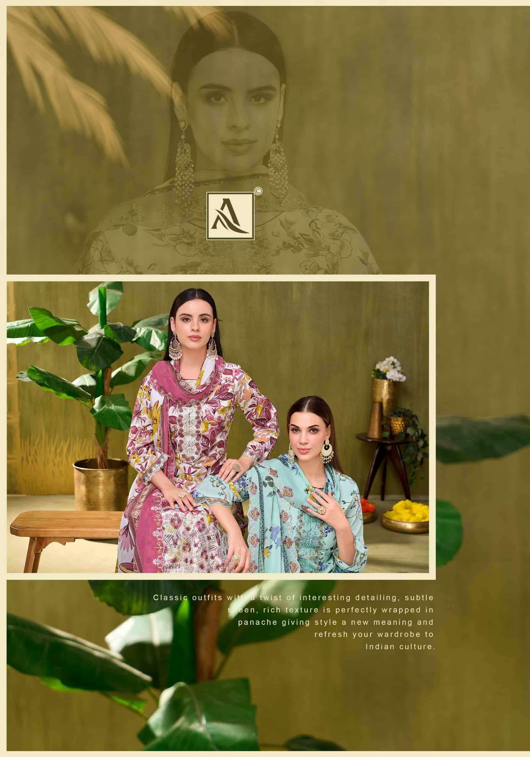 Alok Suit Hum Dum Pure Cotton Dress Dress Material 8 Pcs Catalog