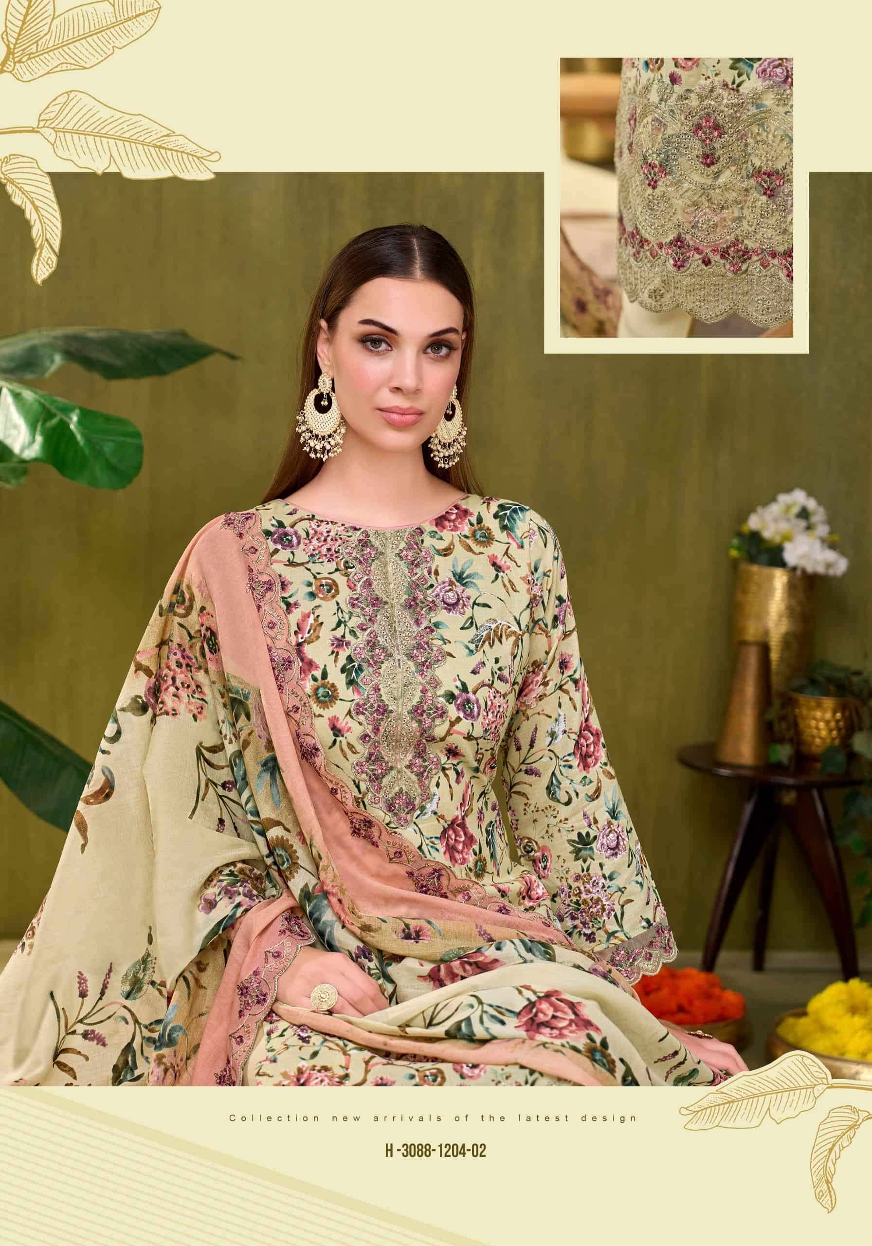 Alok Suit Hum Dum Pure Cotton Dress Dress Material 8 Pcs Catalog