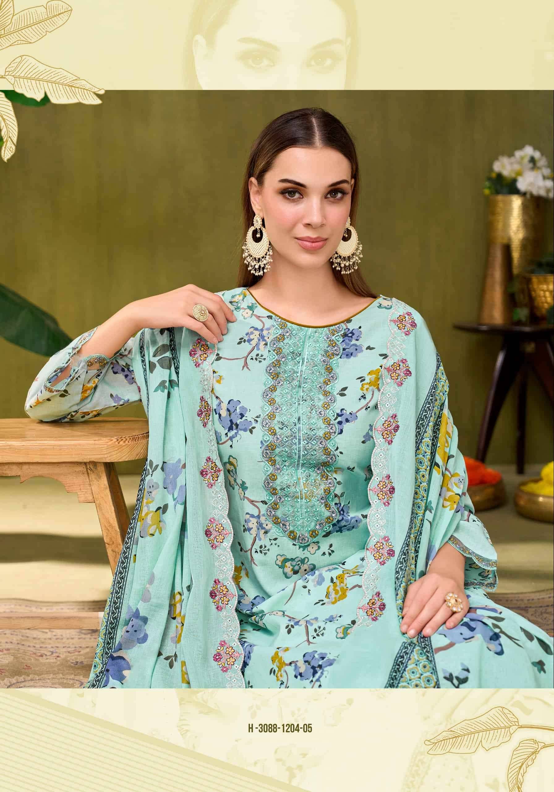 Alok Suit Hum Dum Pure Cotton Dress Dress Material 8 Pcs Catalog