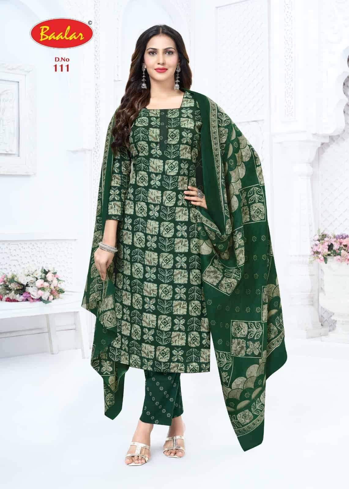 Baalar Zeenat Vol 1 Premium Wear Cotton Dress Material 15 Pcs Catalog
