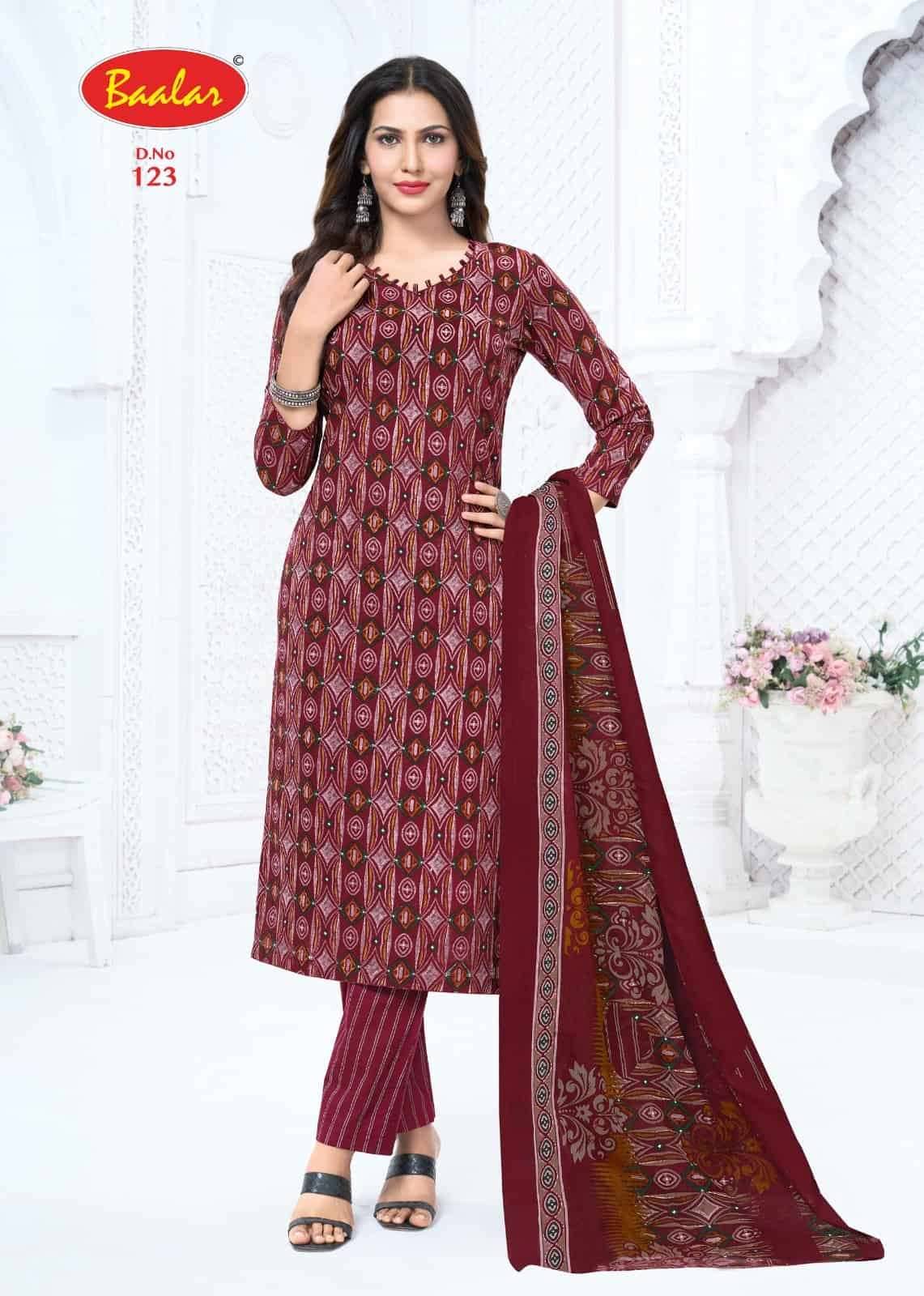 Baalar Zeenat Vol 1 Premium Wear Cotton Dress Material 15 Pcs Catalog