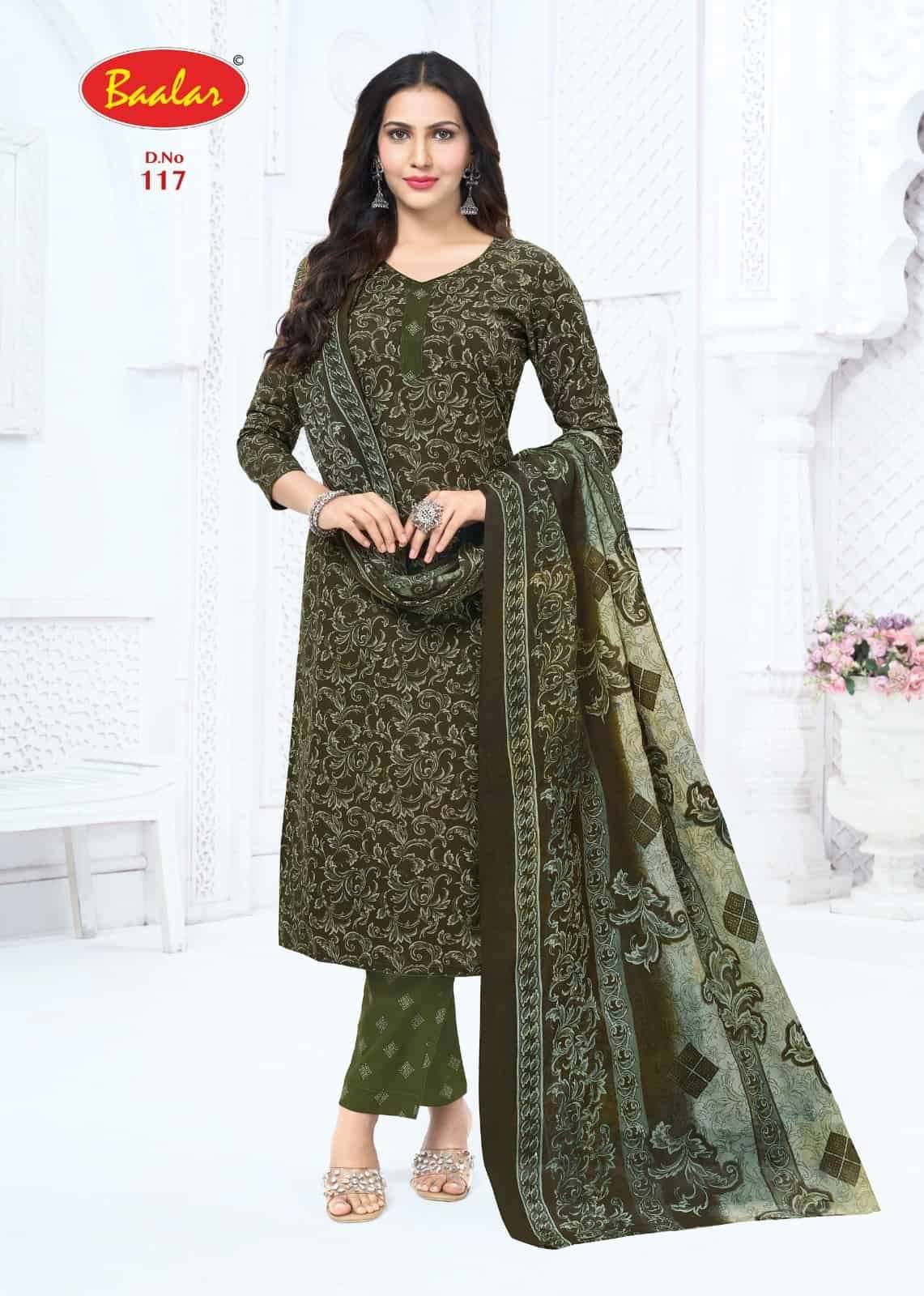 Baalar Zeenat Vol 1 Premium Wear Cotton Dress Material 15 Pcs Catalog