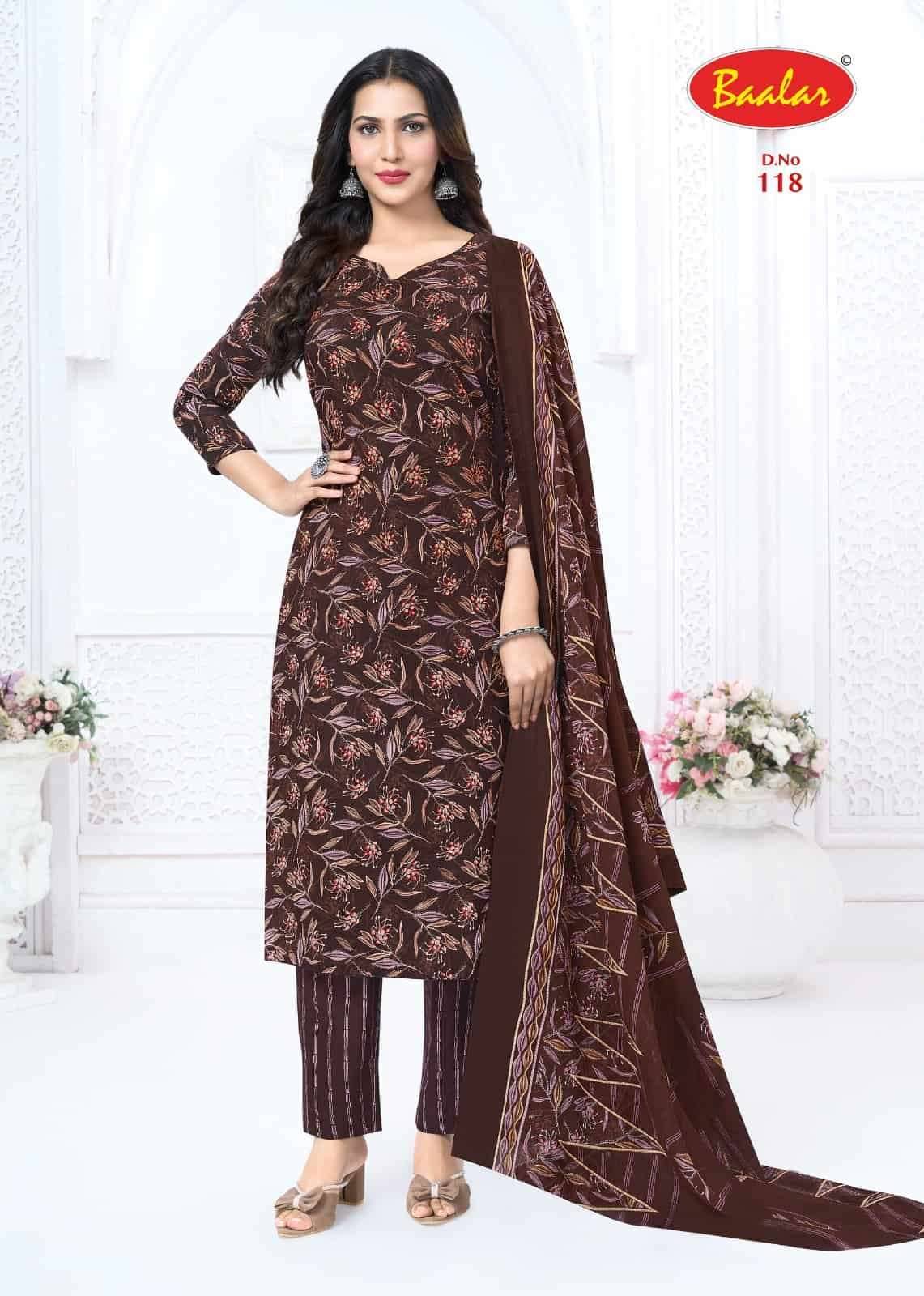 Baalar Zeenat Vol 1 Premium Wear Cotton Dress Material 15 Pcs Catalog