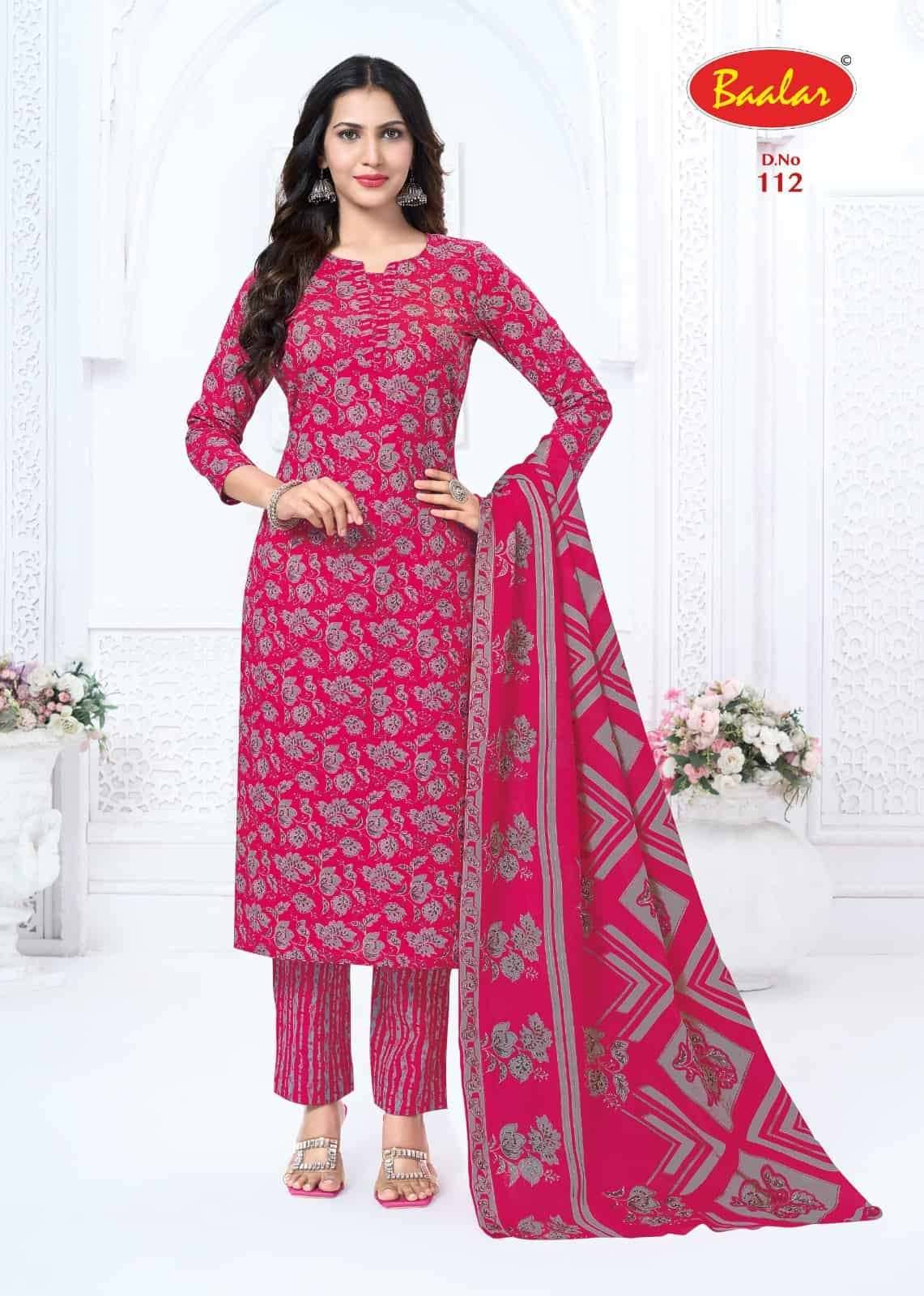 Baalar Zeenat Vol 1 Premium Wear Cotton Dress Material 15 Pcs Catalog