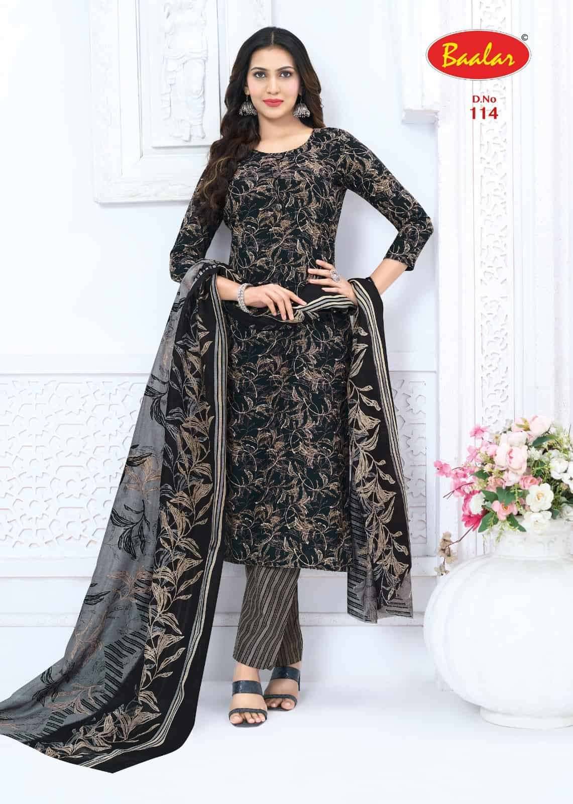 Baalar Zeenat Vol 1 Premium Wear Cotton Dress Material 15 Pcs Catalog