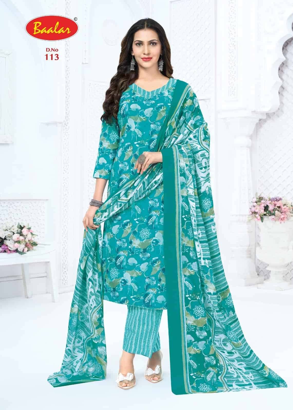 Baalar Zeenat Vol 1 Premium Wear Cotton Dress Material 15 Pcs Catalog