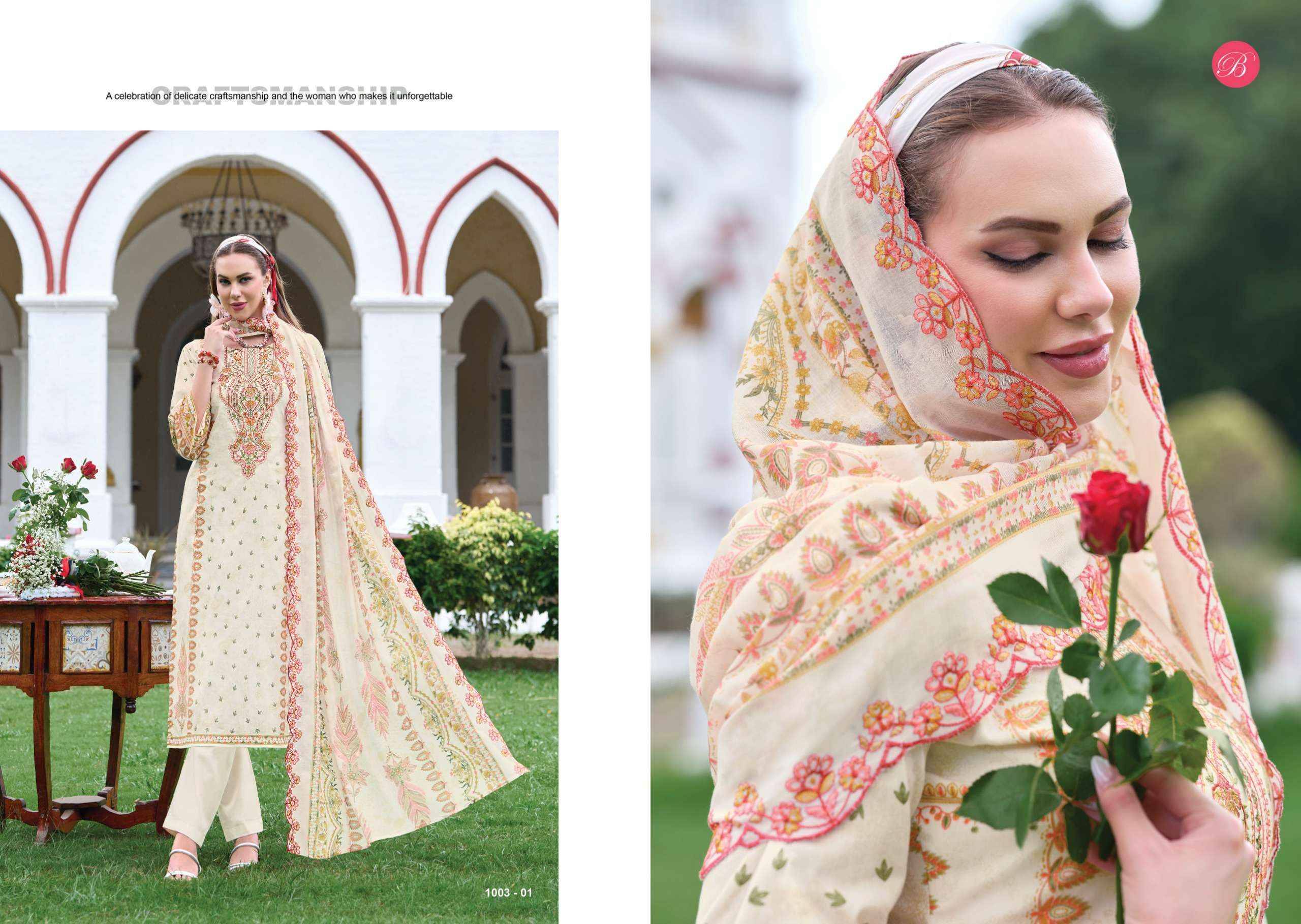 Belliza Guzarish Vol 25 Cotton Dress Material 8 pcs Catalog With Price