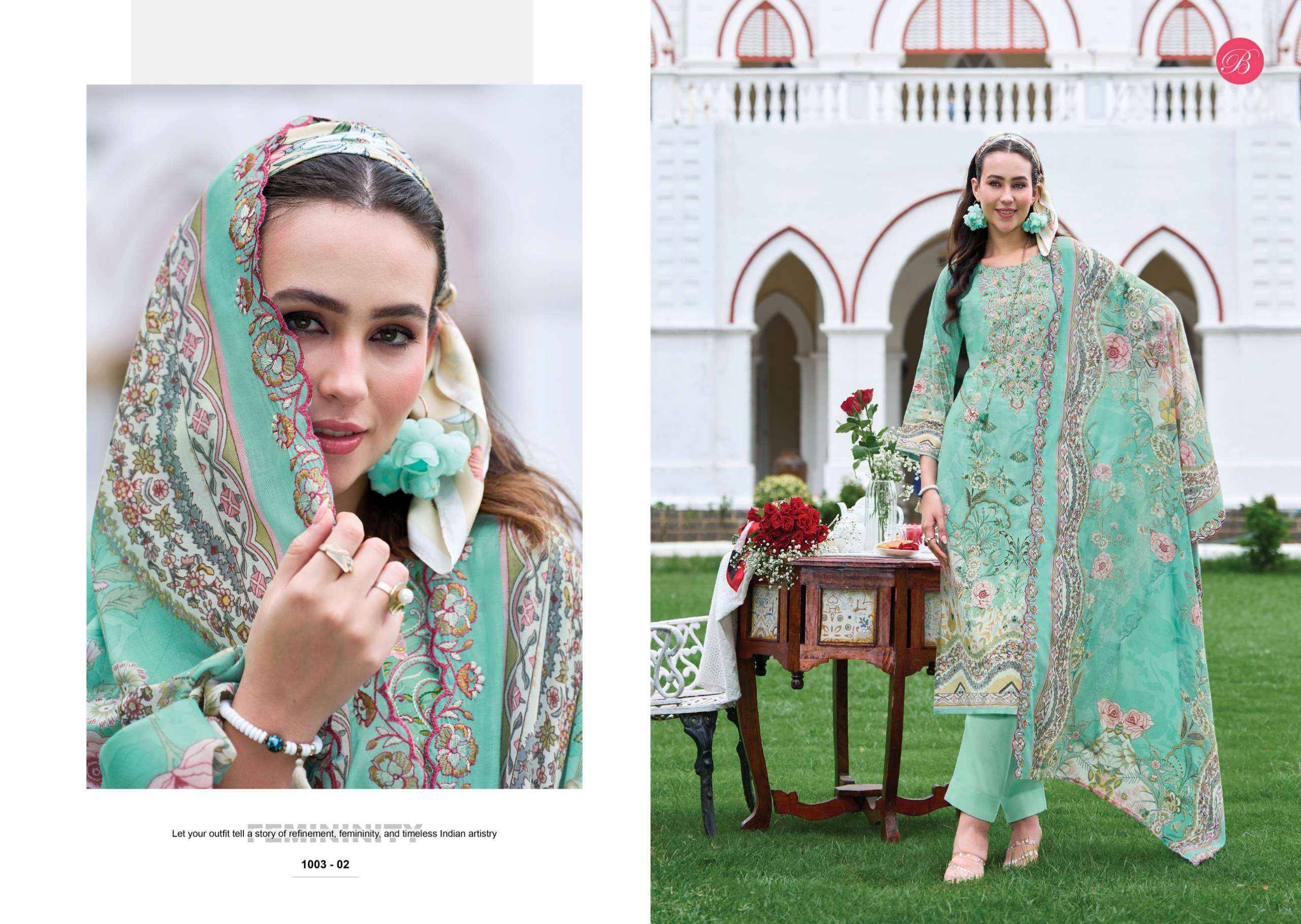 Belliza Guzarish Vol 25 Cotton Dress Material 8 pcs Catalog With Price