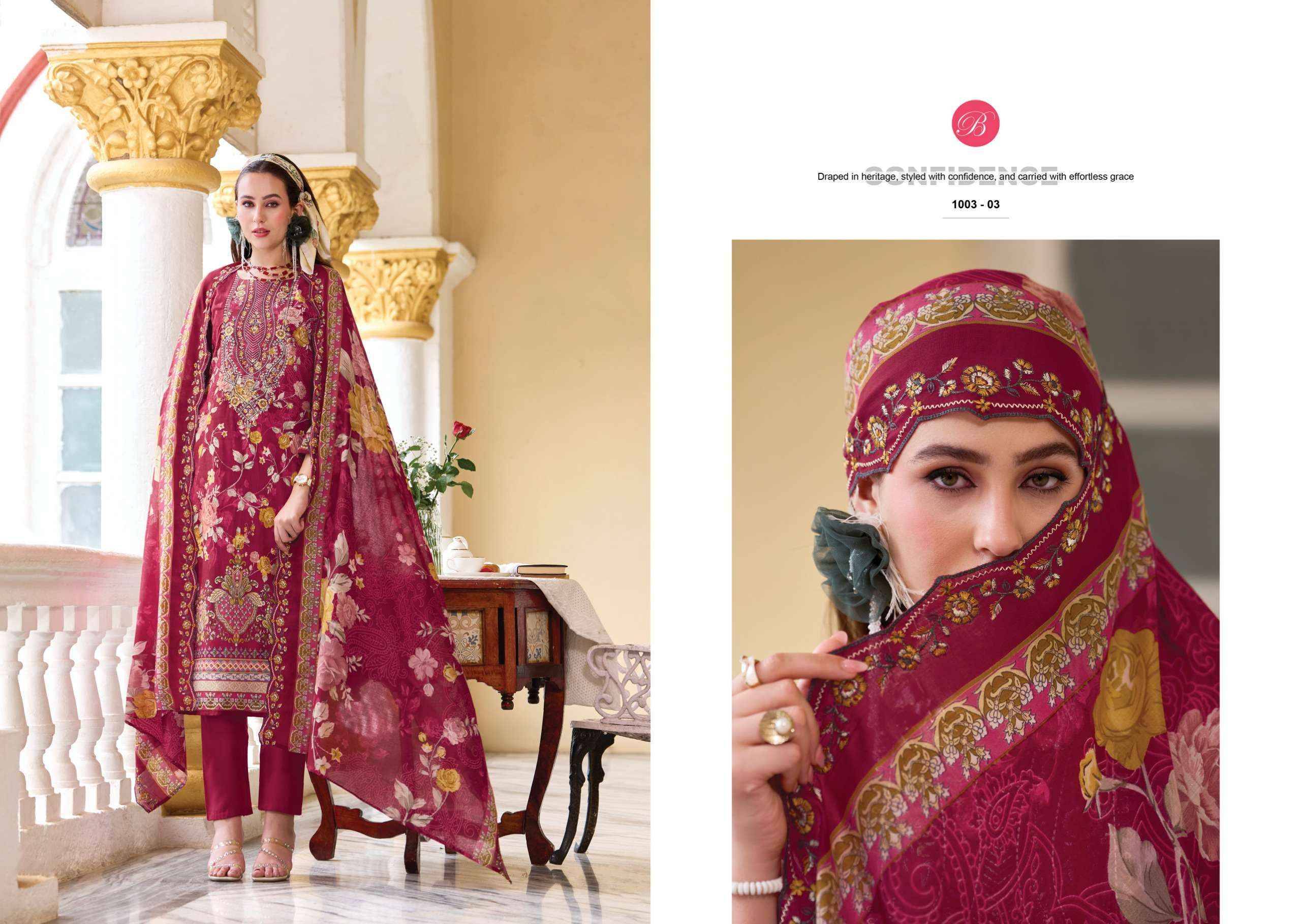 Belliza Guzarish Vol 25 Cotton Dress Material 8 pcs Catalog With Price