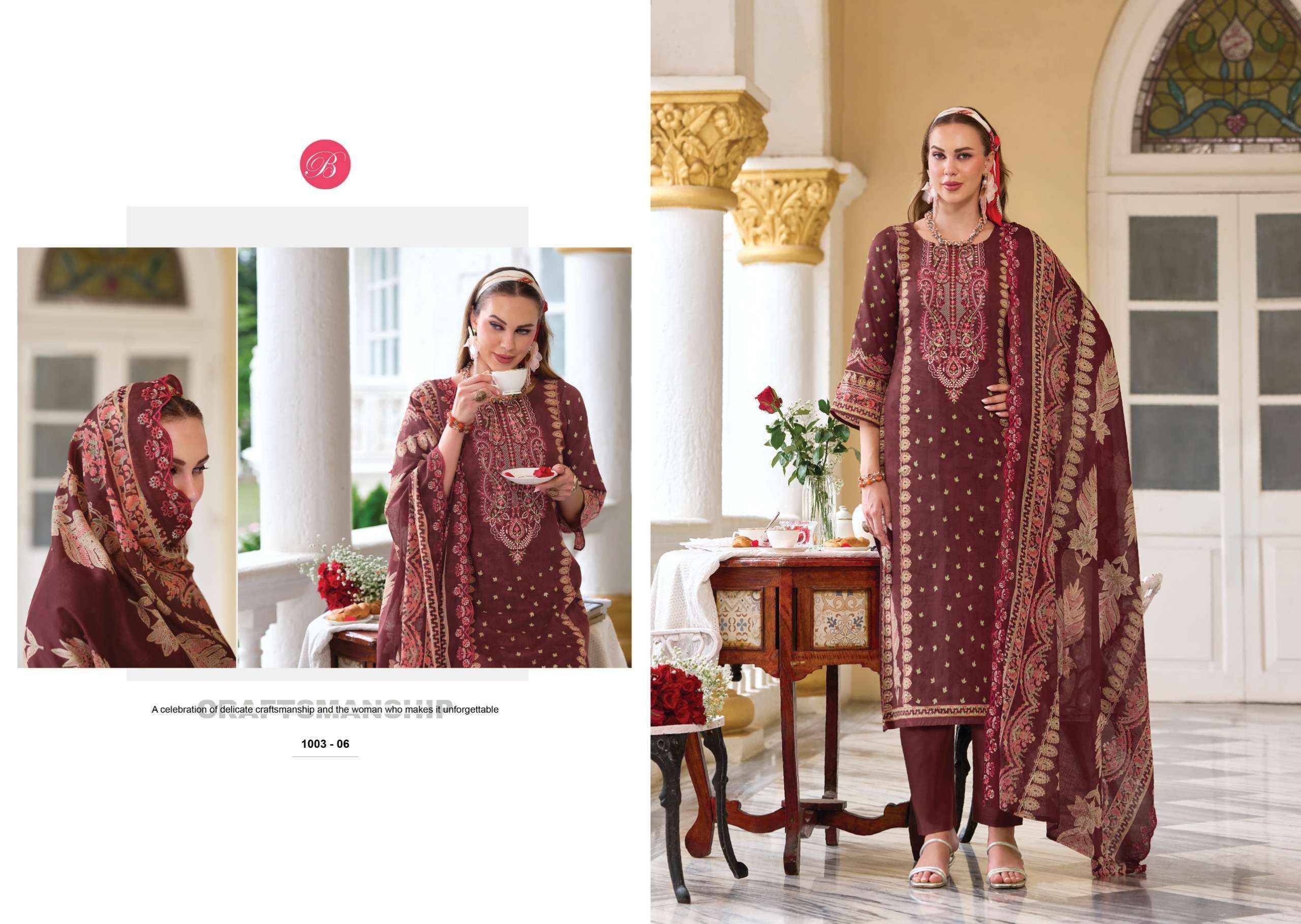 Belliza Guzarish Vol 25 Cotton Dress Material 8 pcs Catalog With Price