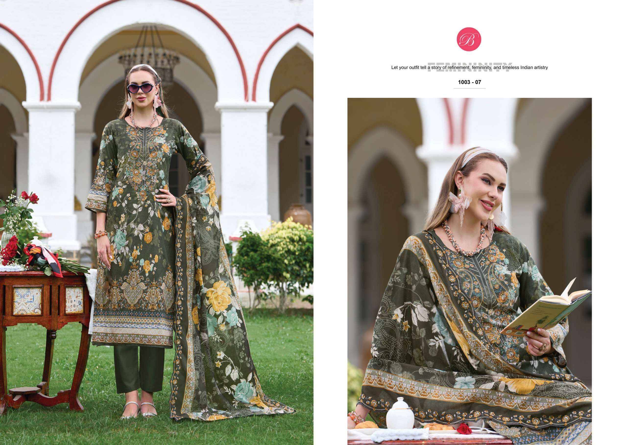 Belliza Guzarish Vol 25 Cotton Dress Material 8 pcs Catalog With Price