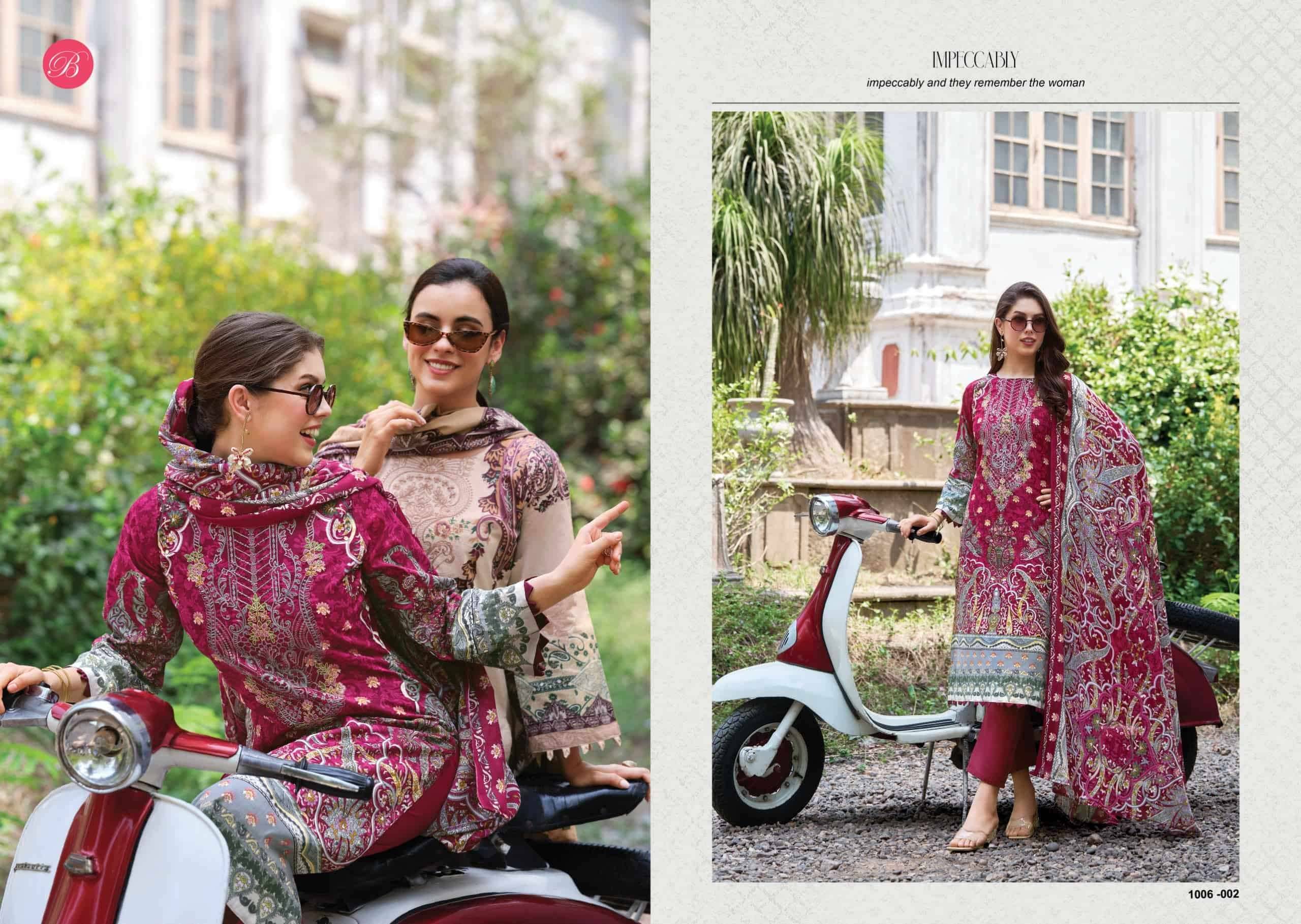 Belliza Naira Vol 156 Pure Cotton Fancy Salwar Suit  8 Pcs Catalog 