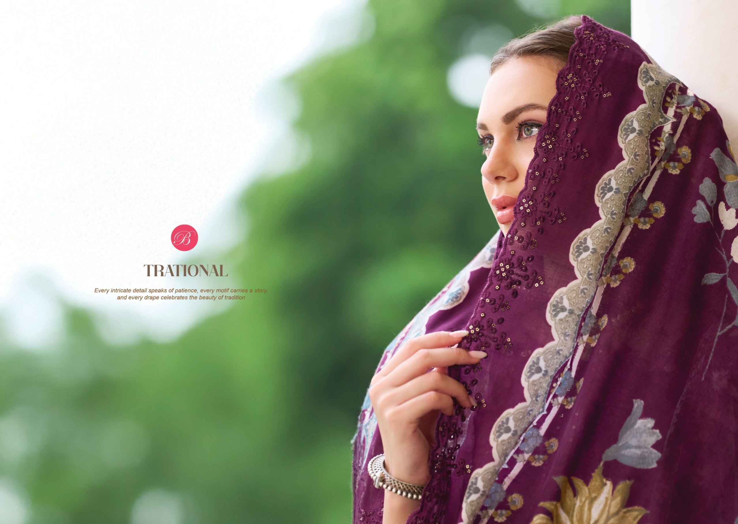Belliza Noor E Ishq Cotton Dress Material | wholesale worldwide shipping ( 6 pcs Set )