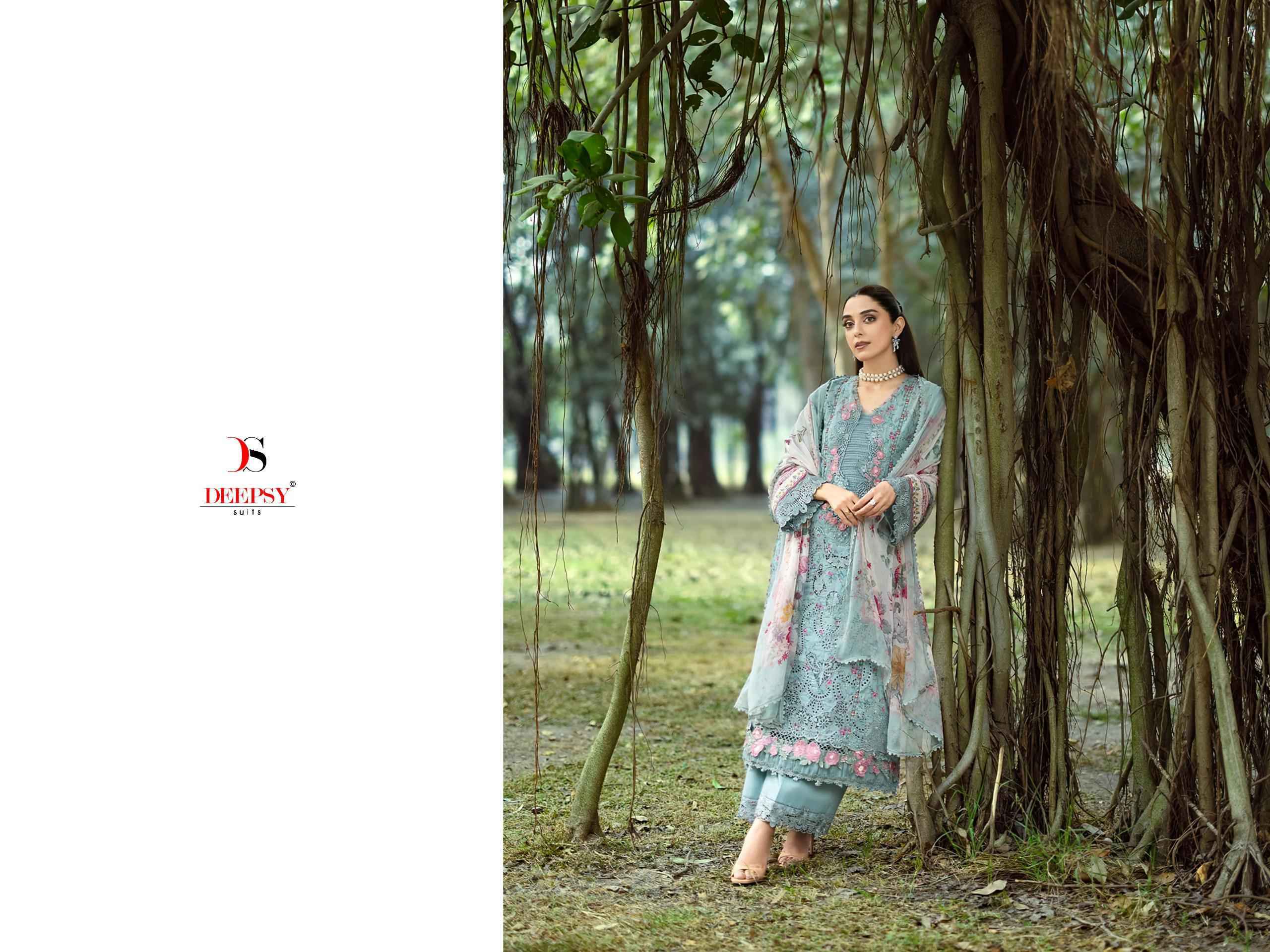 Deepsy Elaf Chikankari Vol 2 Cotton Salwar Kameez _ Surat Wholesale Market Price ( 8 Pcs Catalog )