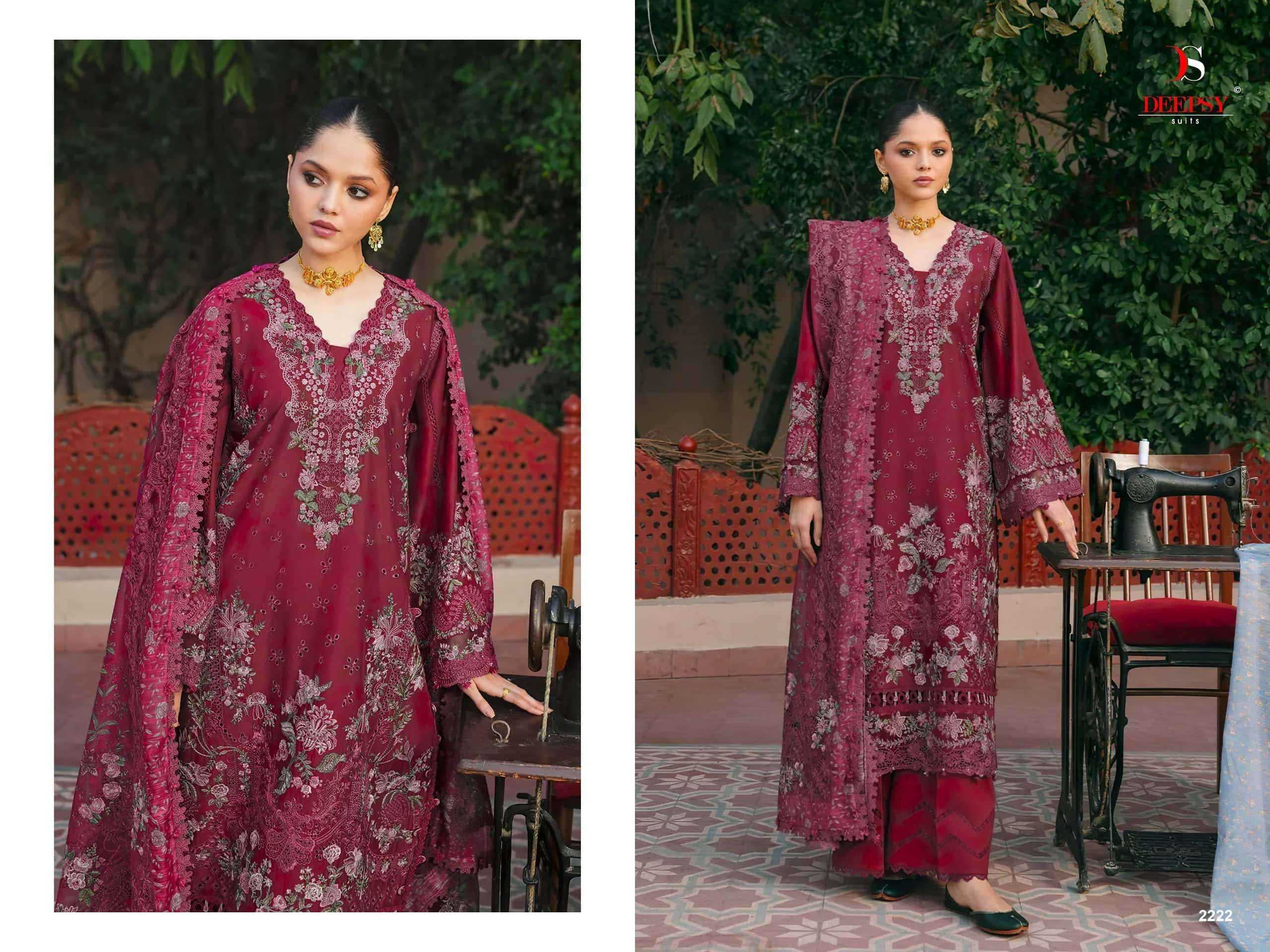 Deepsy Elaf Premium Vol 10 Cotton Pakistani Salwar 6Pcs Catalogue