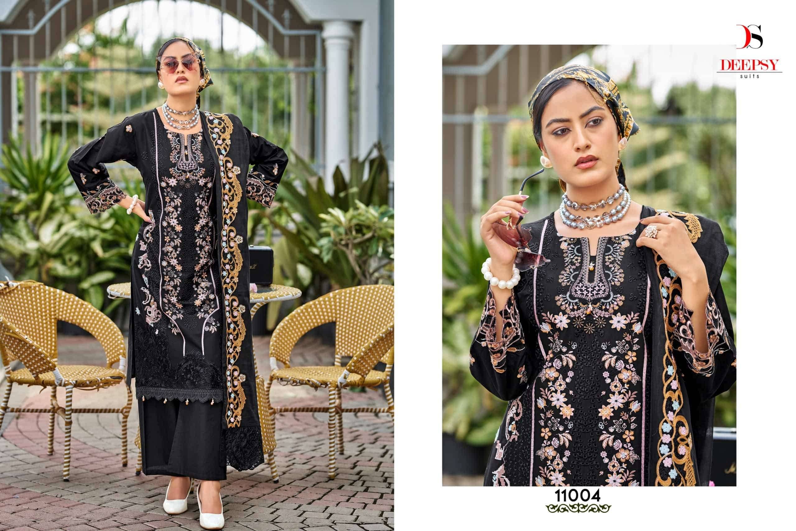 Deepsy Elaf Premium Vol 11 Cotton Pakistani Suits 6 Pcs Catalog | Surat Wholesale Market