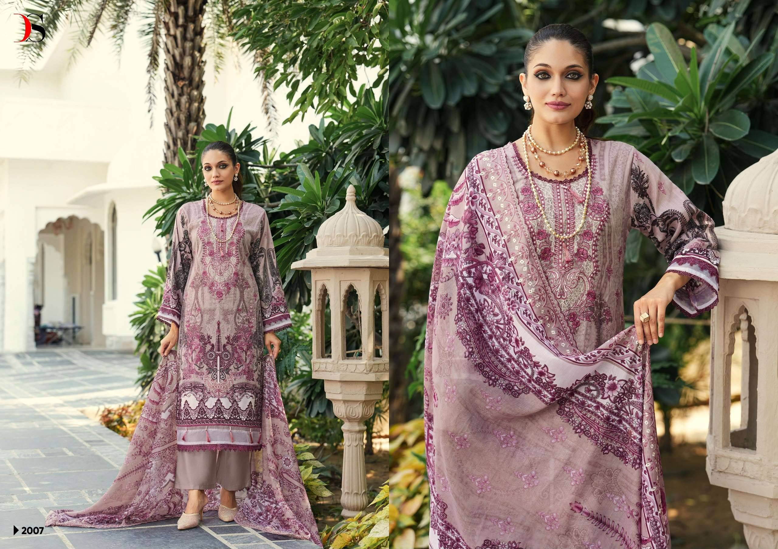 Deepsy Suits Bin Saeed Mini 2 Cotton Pakistani Suits 8 Pcs Catalog