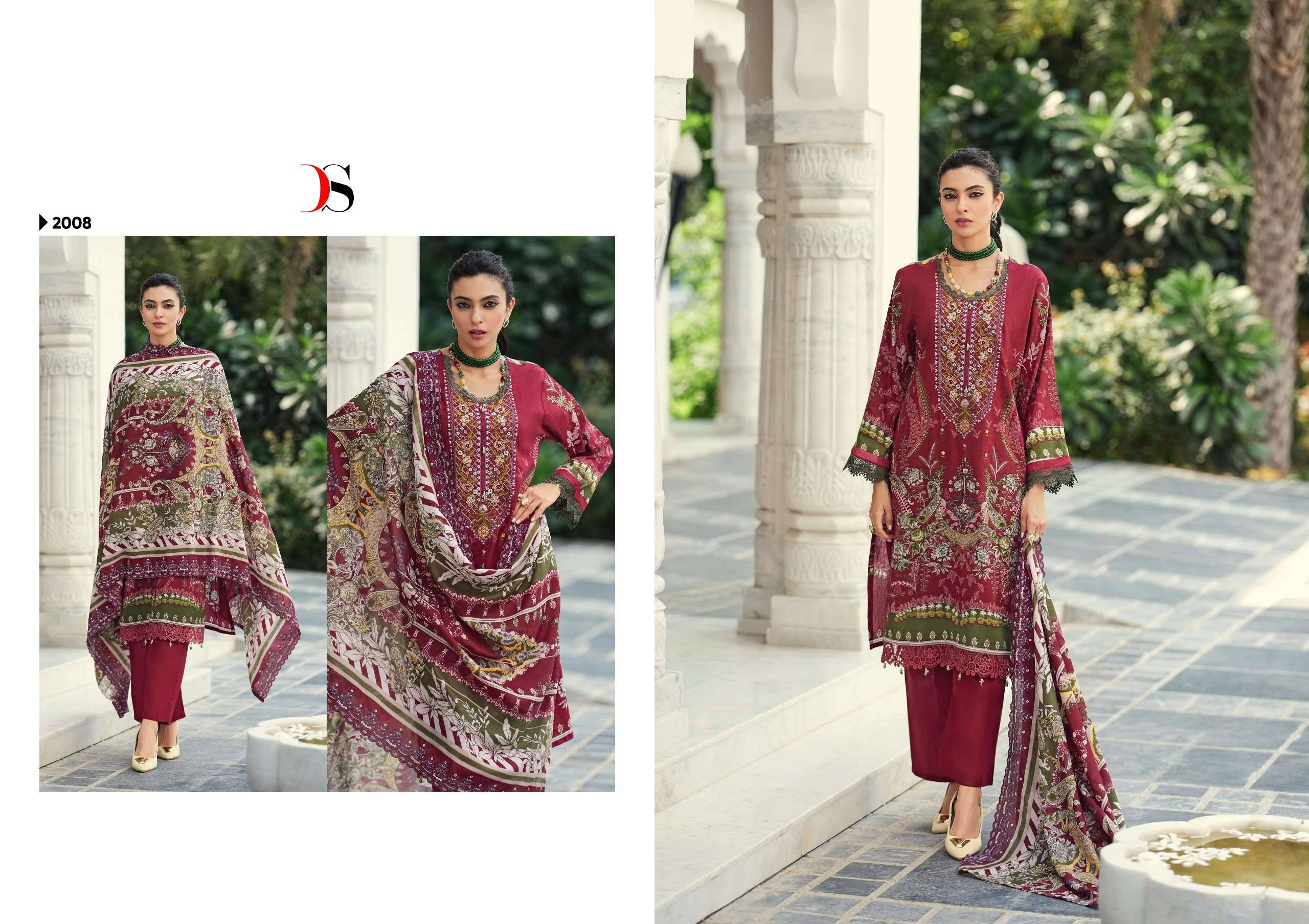 Deepsy Suits Bin Saeed Mini 2 Cotton Pakistani Suits 8 Pcs Catalog