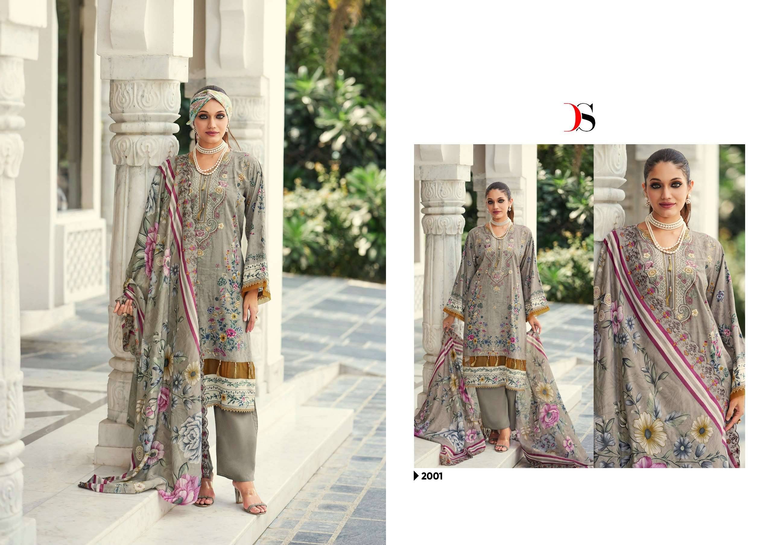 Deepsy Suits Bin Saeed Mini 2 Cotton Pakistani Suits 8 Pcs Catalog