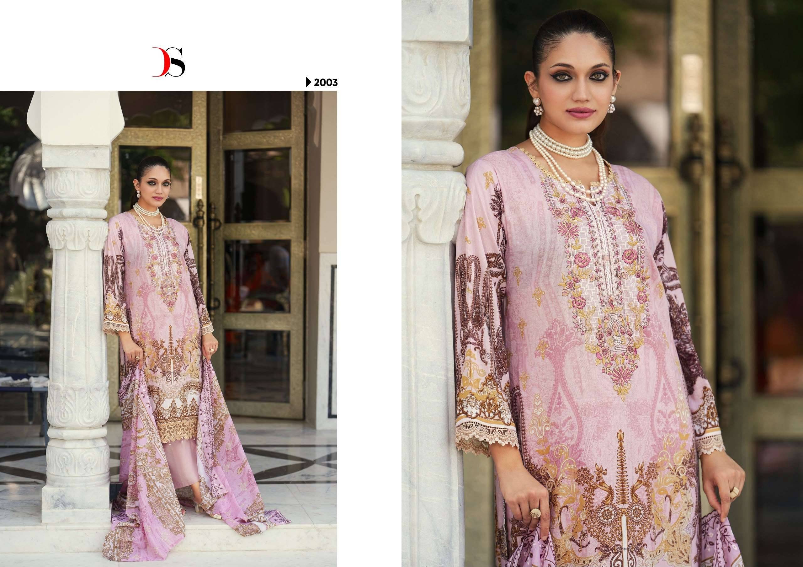 Deepsy Suits Bin Saeed Mini 2 Cotton Pakistani Suits 8 Pcs Catalog