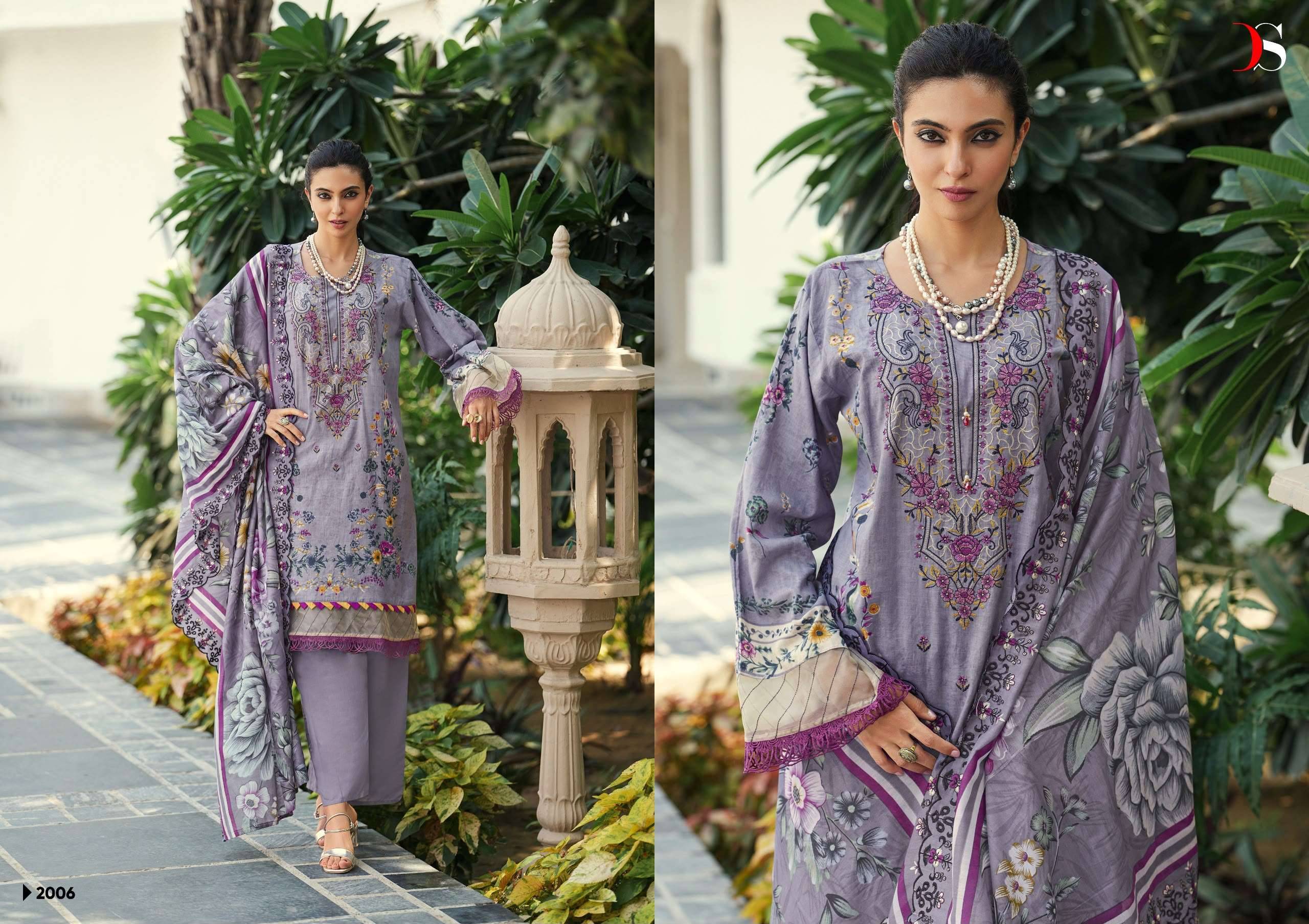 Deepsy Suits Bin Saeed Mini 2 Cotton Pakistani Suits 8 Pcs Catalog