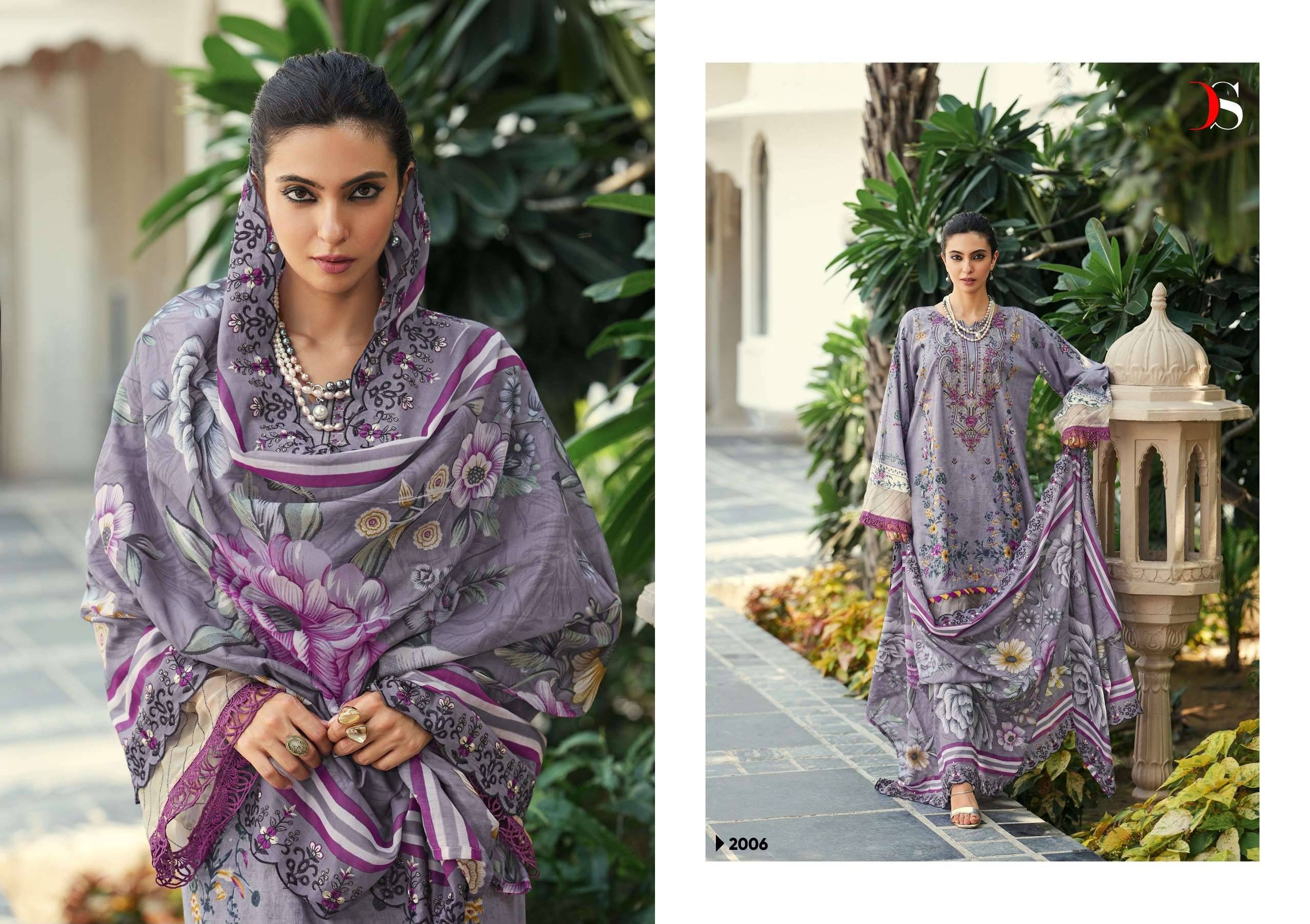 Deepsy Suits Bin Saeed Mini 2 Cotton Pakistani Suits 8 Pcs Catalog