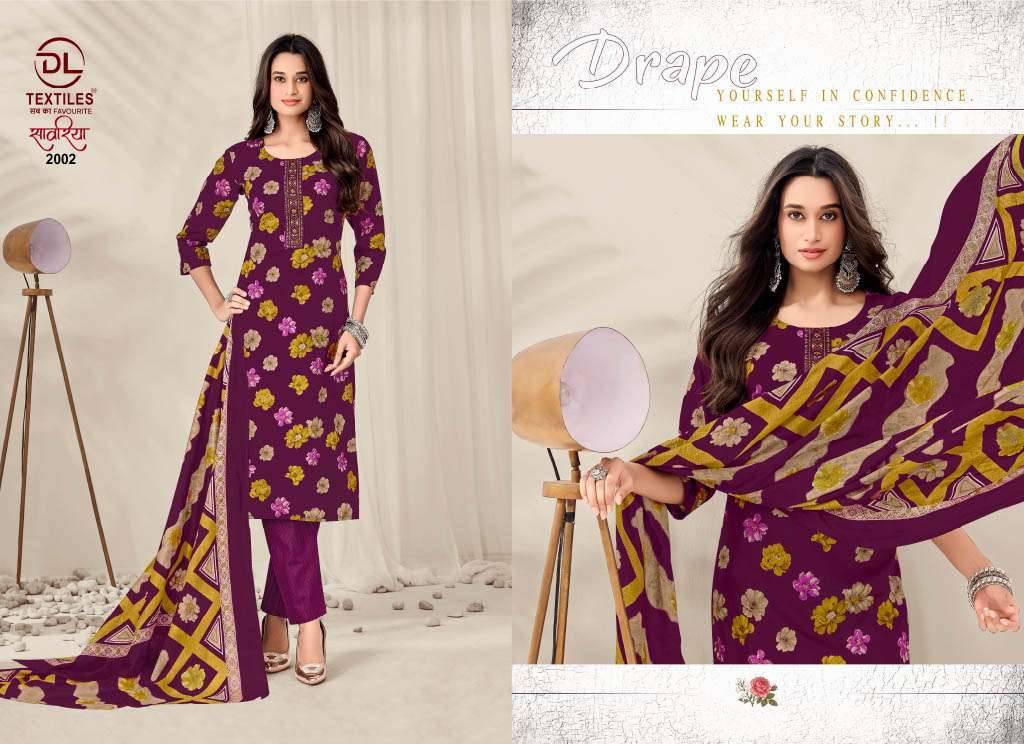 DL TEXTILES SAWARIYA VOL 2 COTTON READYMADE SUITS 10 PCS CATALOG