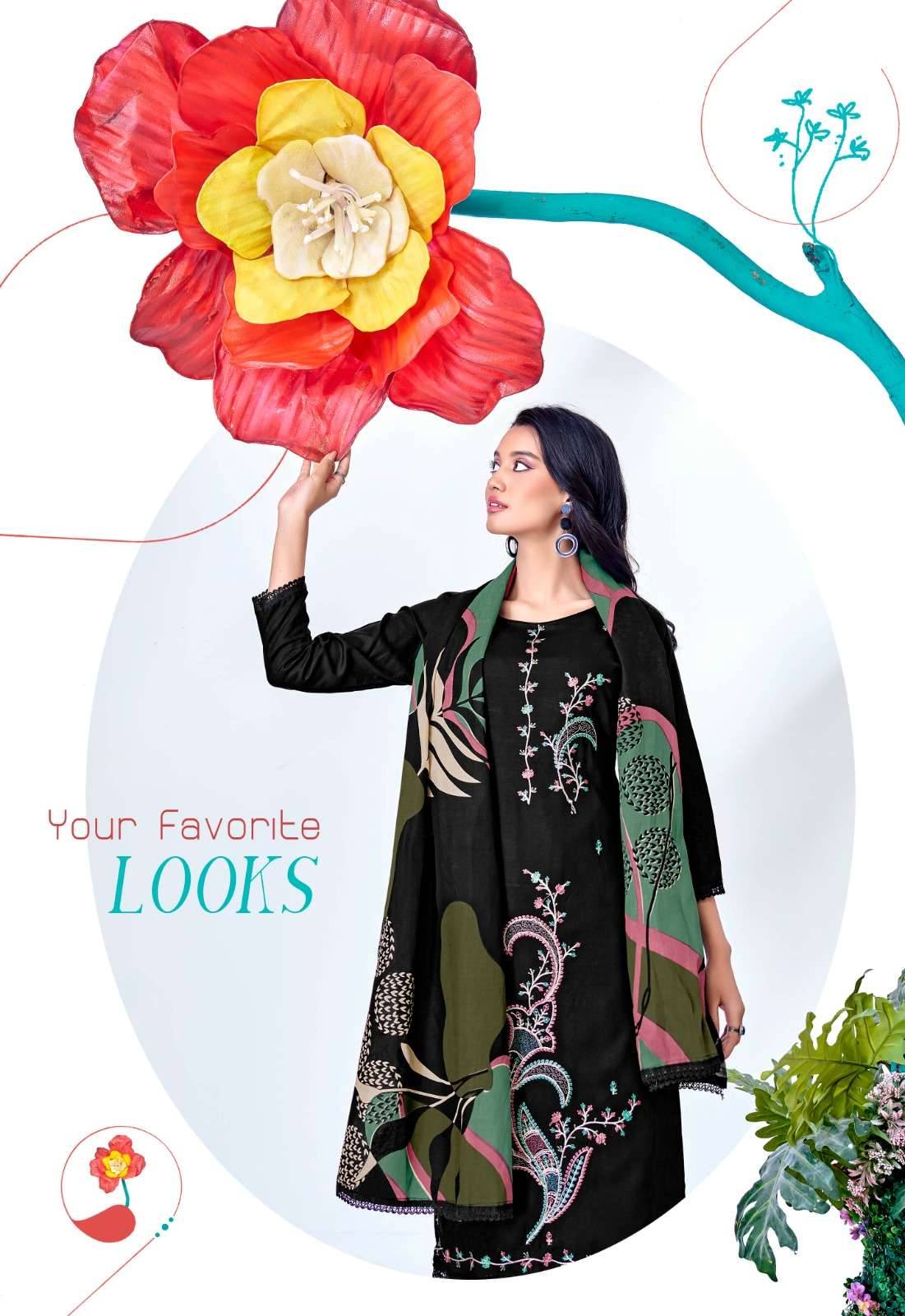 Jt Black Mango Vol 21 Fancy Rayon Salwar Kameez 5 Pcs Catalog 