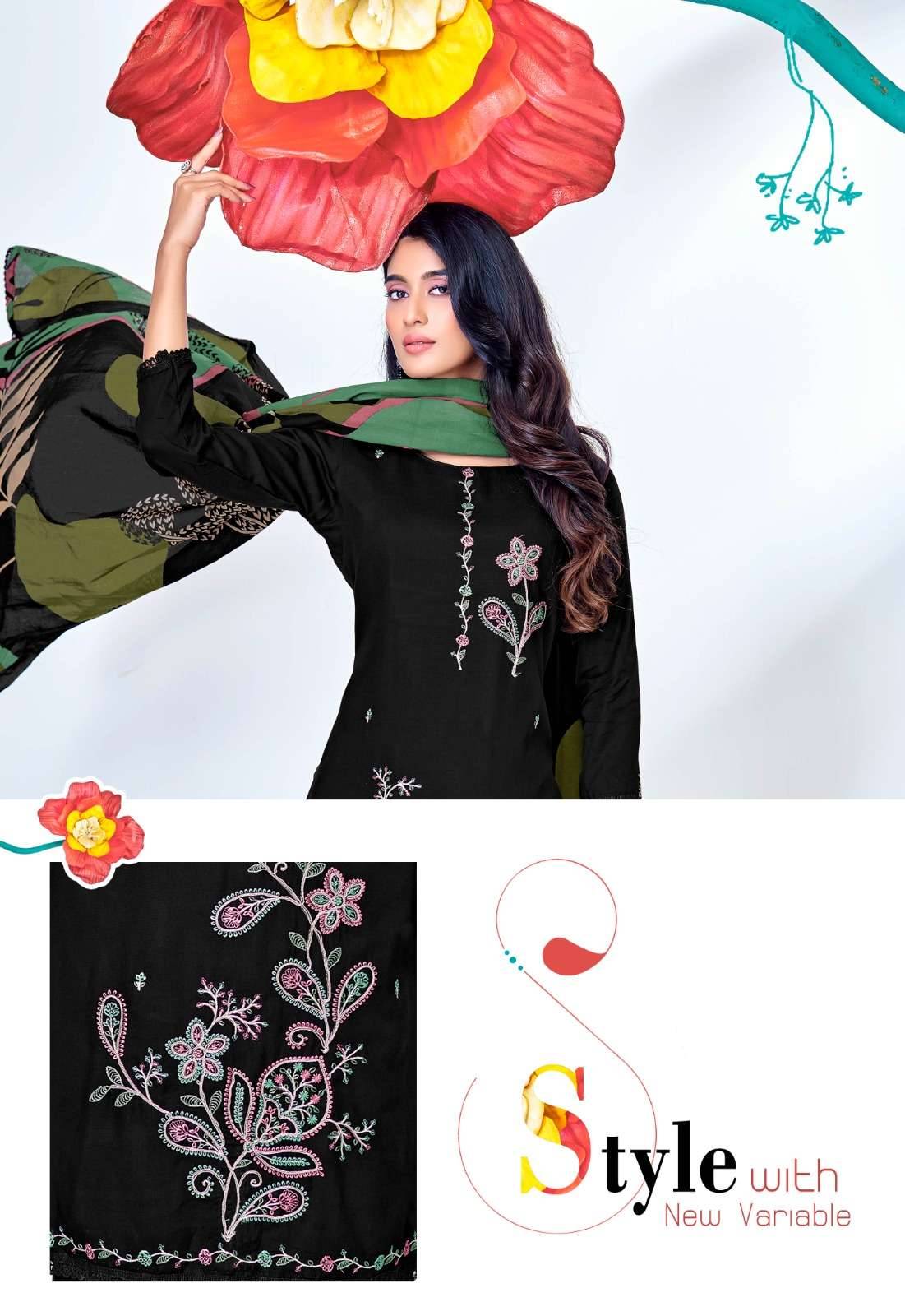 Jt Black Mango Vol 21 Fancy Rayon Salwar Kameez 5 Pcs Catalog 