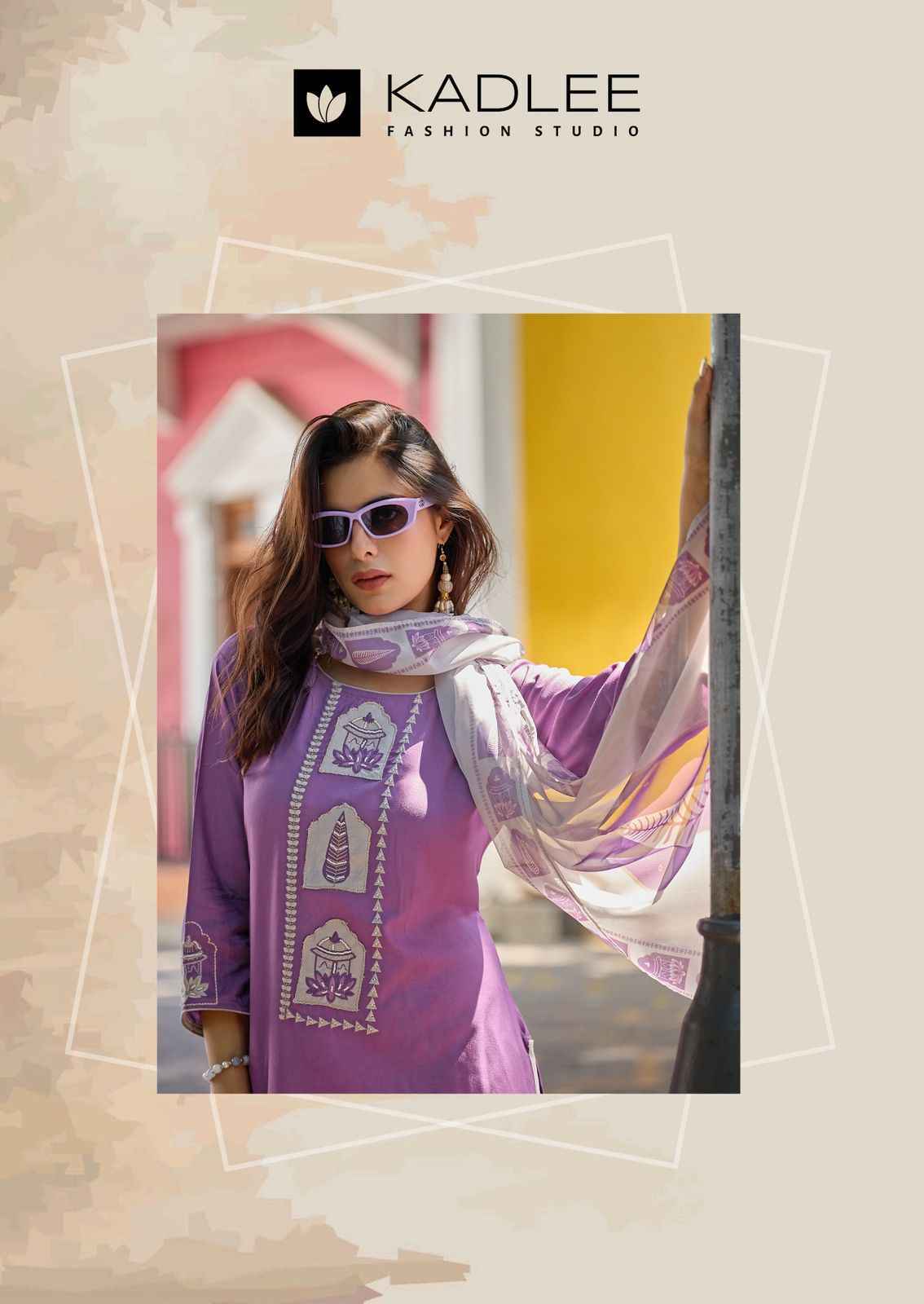 Kadlee Gulmohar Rayon Kurti Combo Wholesale Price 4 pcs Catalogue