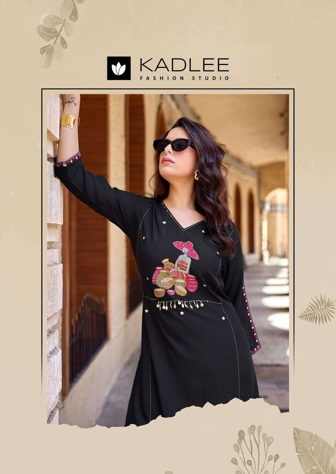 Kadlee Yashvi Vol 2 Reyon Kurti At Wholesale Price 6 Pcs Catalog