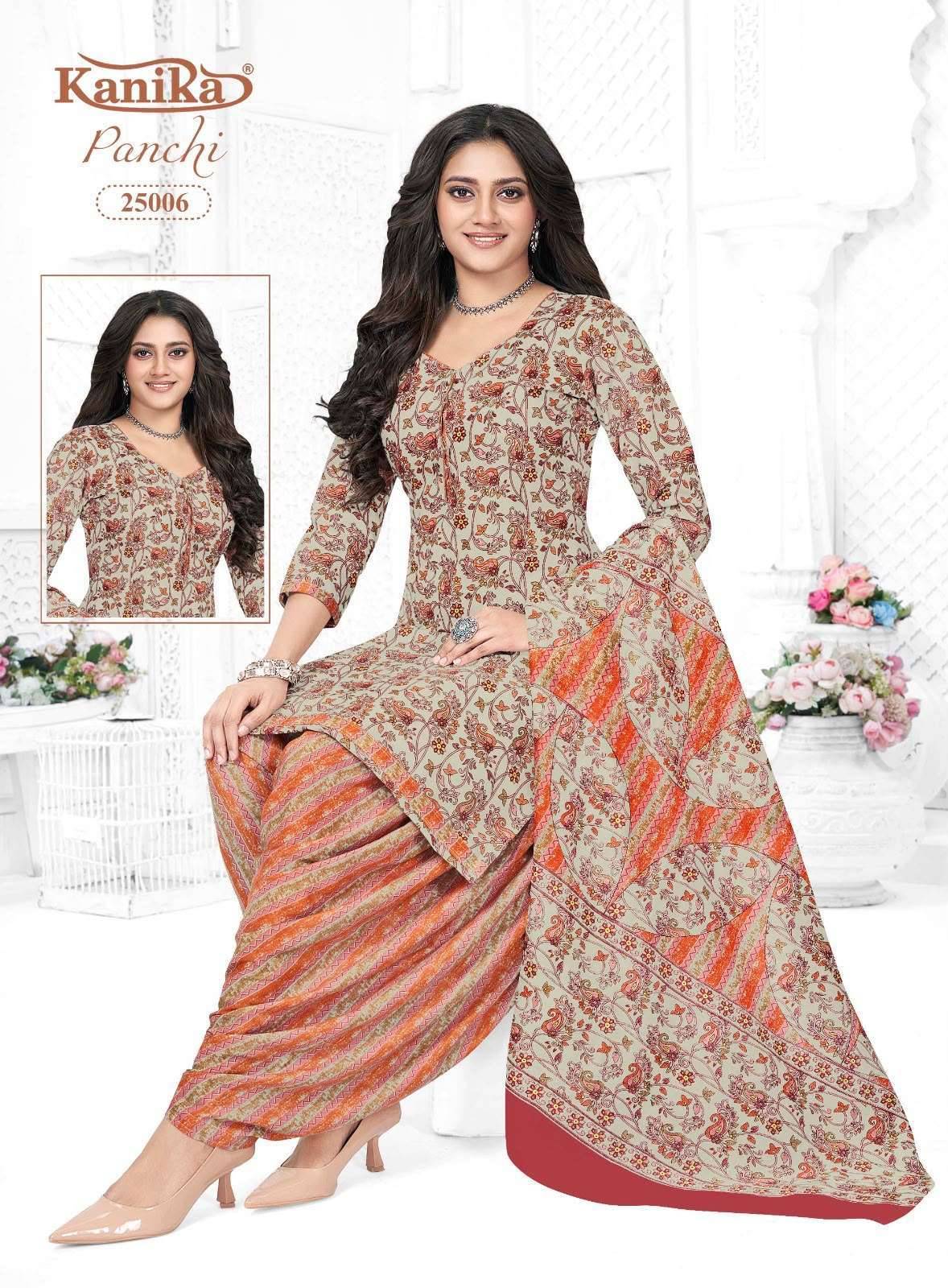 Kanika Panchi Vol 25 Readymade Cotton Patiyala Suits 12 Pcs Catalog