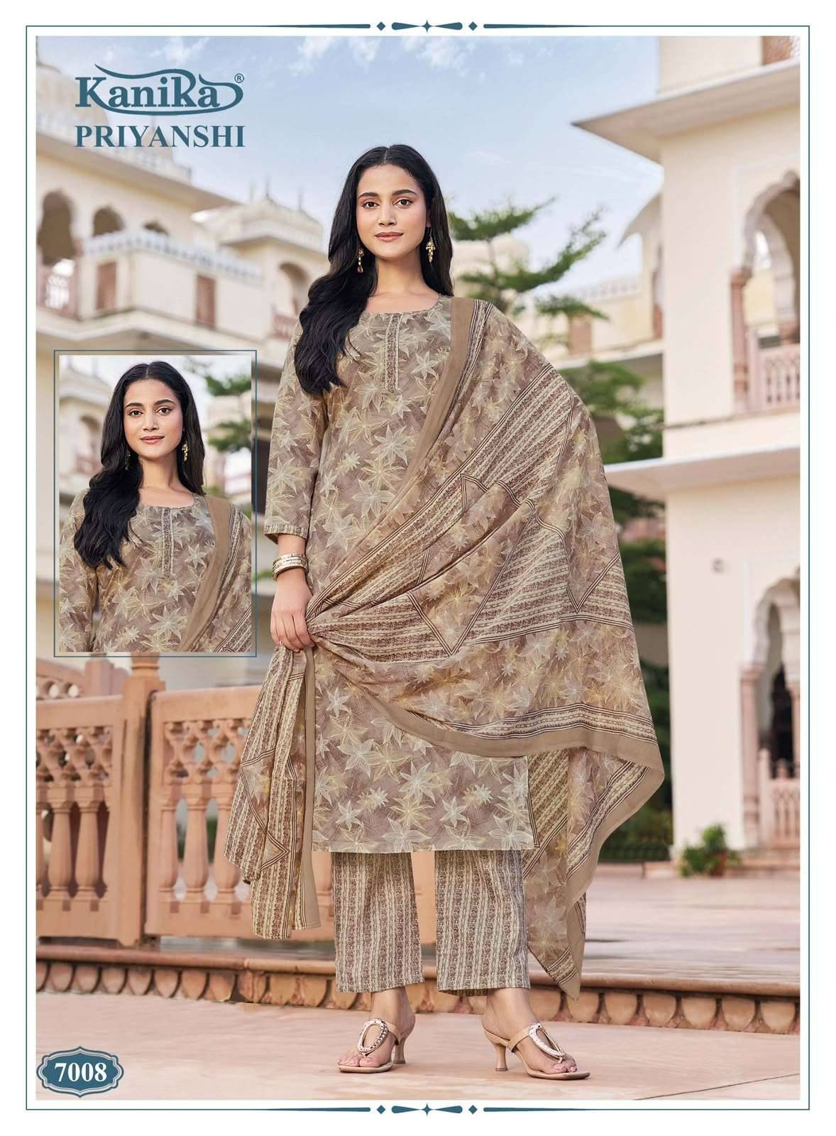 Kanika Priyanshi Vol 7 Readymade Suits Wholesale Price 12 Pcs Catalogue
