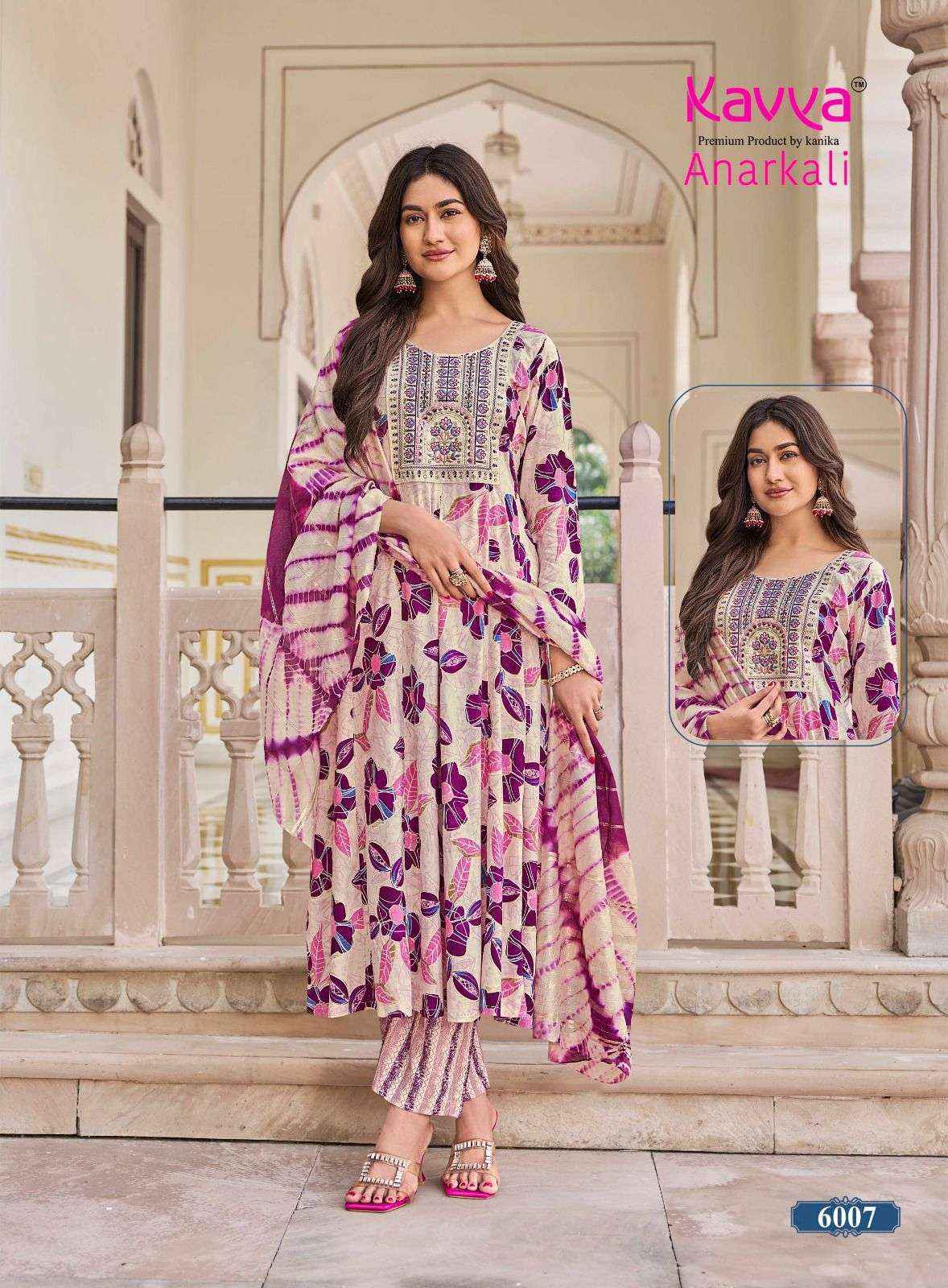 Kavya Anarkali Vol 6 Readymade Suits 10 Pcs Catalogue