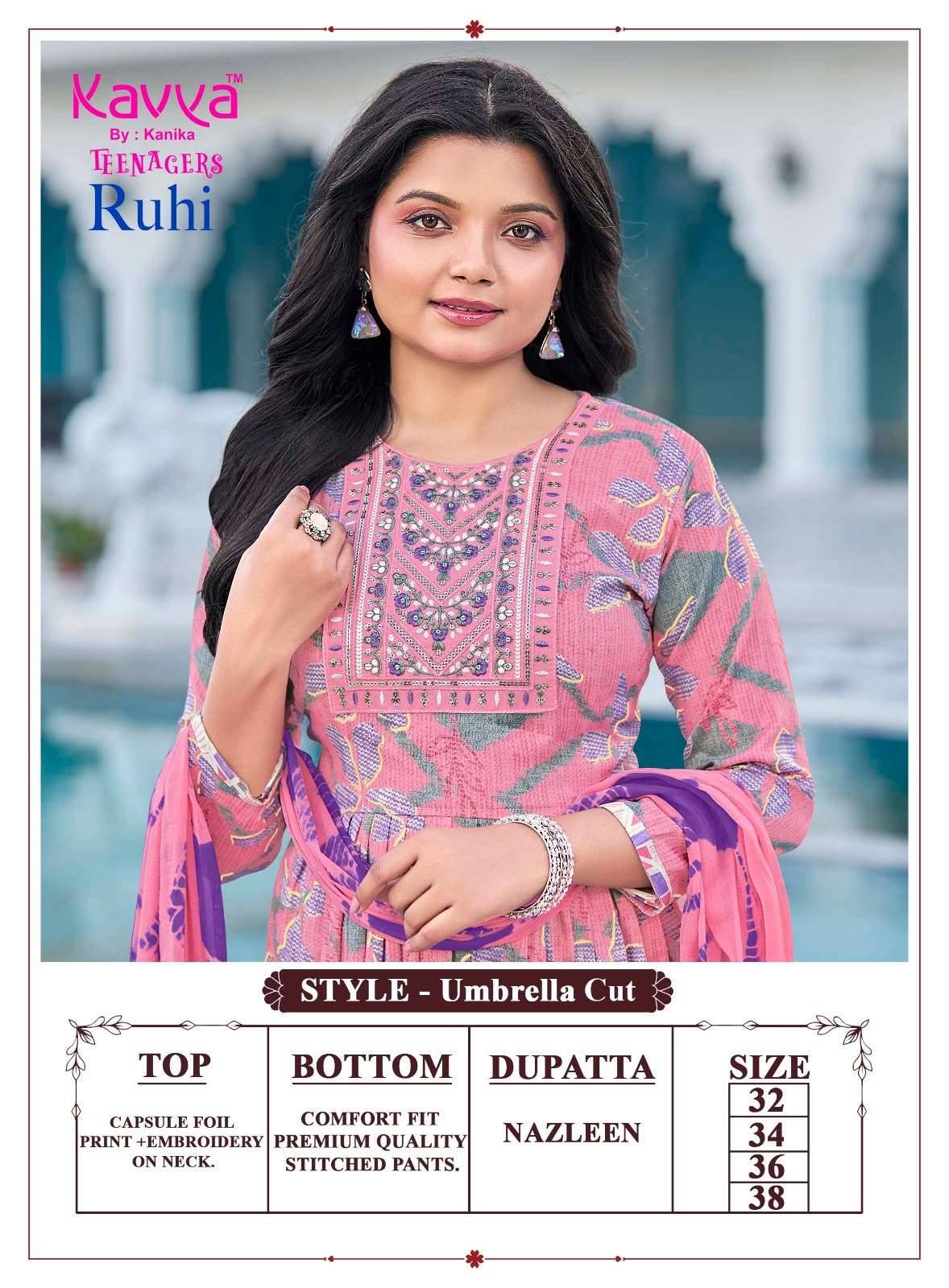 Kavya Ruhi Vol 26 Kids Wear Readymade Dress 10 Pcs Catalog 