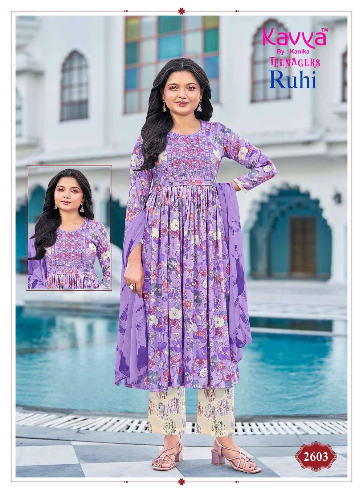 Kavya Ruhi Vol 26 Kids Wear Readymade Dress 10 Pcs Catalog 