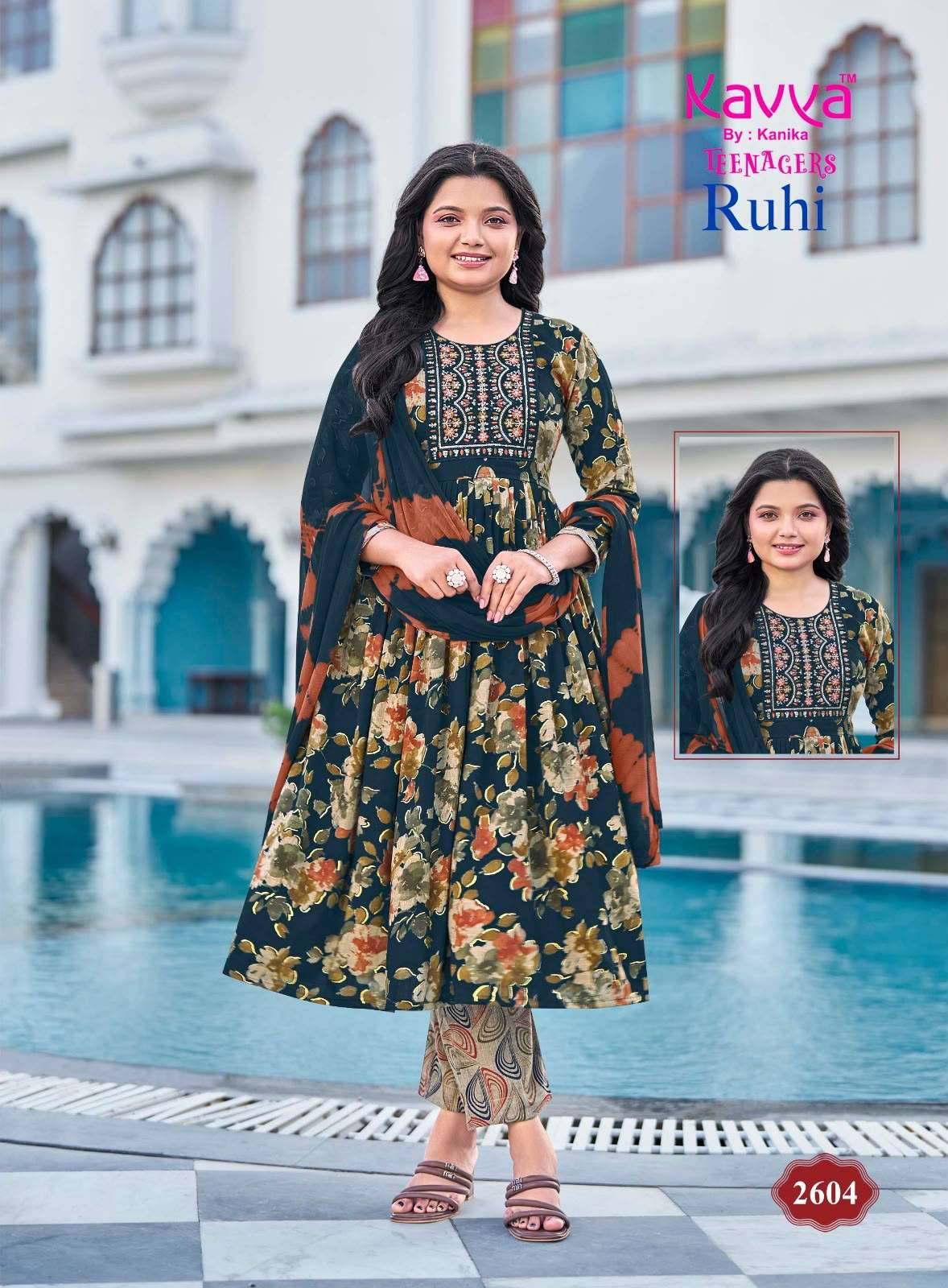 Kavya Ruhi Vol 26 Kids Wear Readymade Dress 10 Pcs Catalog 