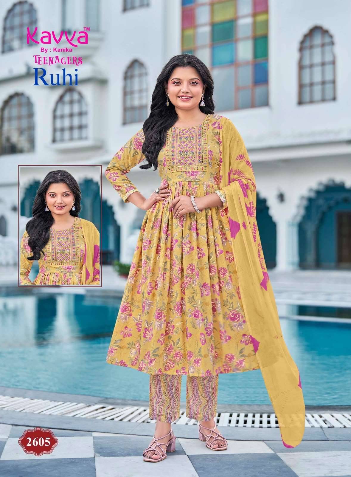 Kavya Ruhi Vol 26 Kids Wear Readymade Dress 10 Pcs Catalog 