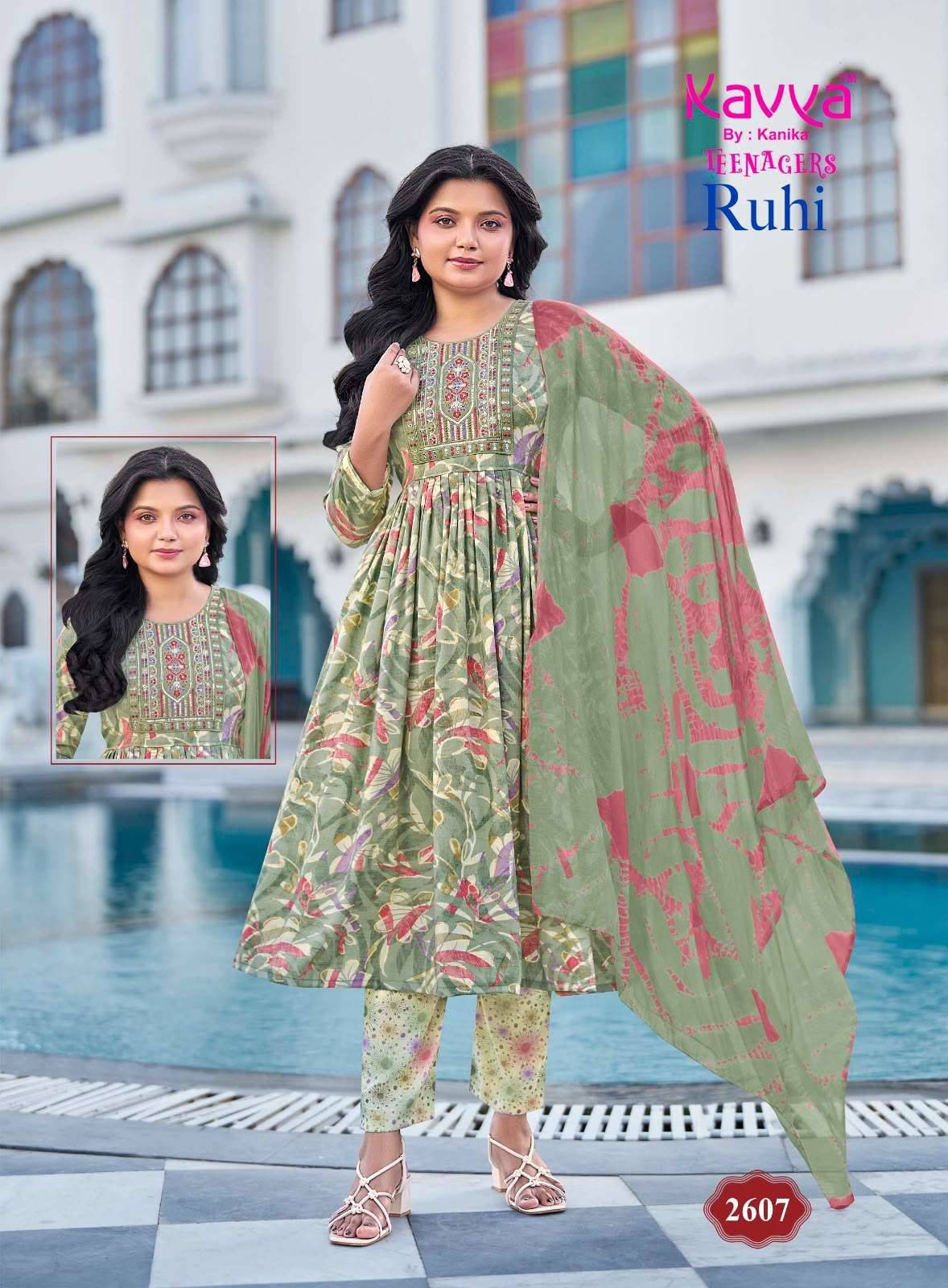 Kavya Ruhi Vol 26 Kids Wear Readymade Dress 10 Pcs Catalog 