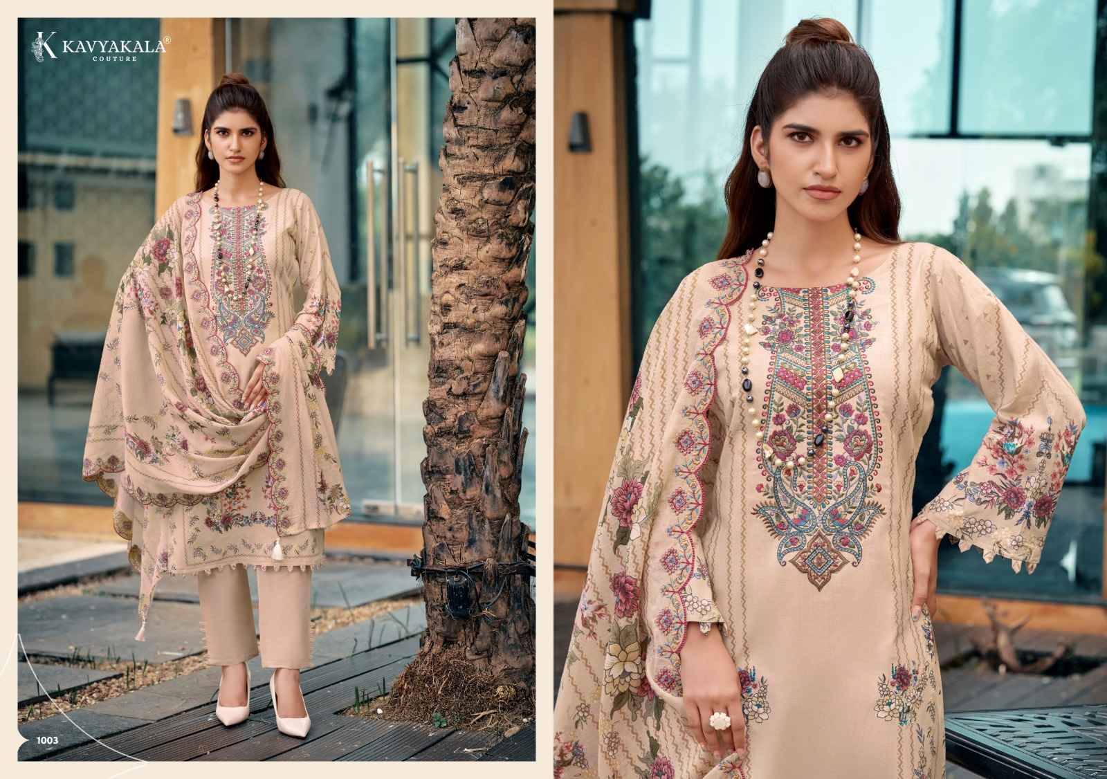Kavyakala Anarkali Vol 27 Lawn Cotton Salwar Kameez 8 Pcs Catalog 